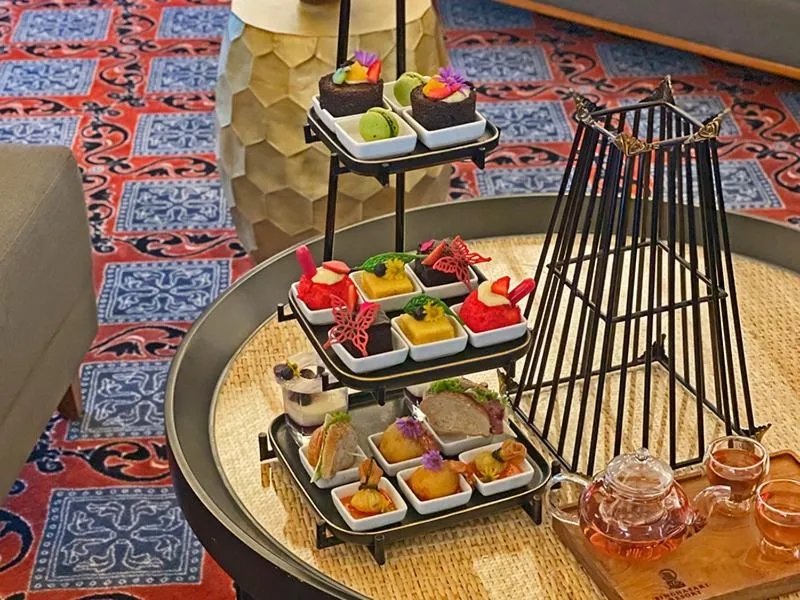 Lounge or bar in The Singhasari Resort Batu