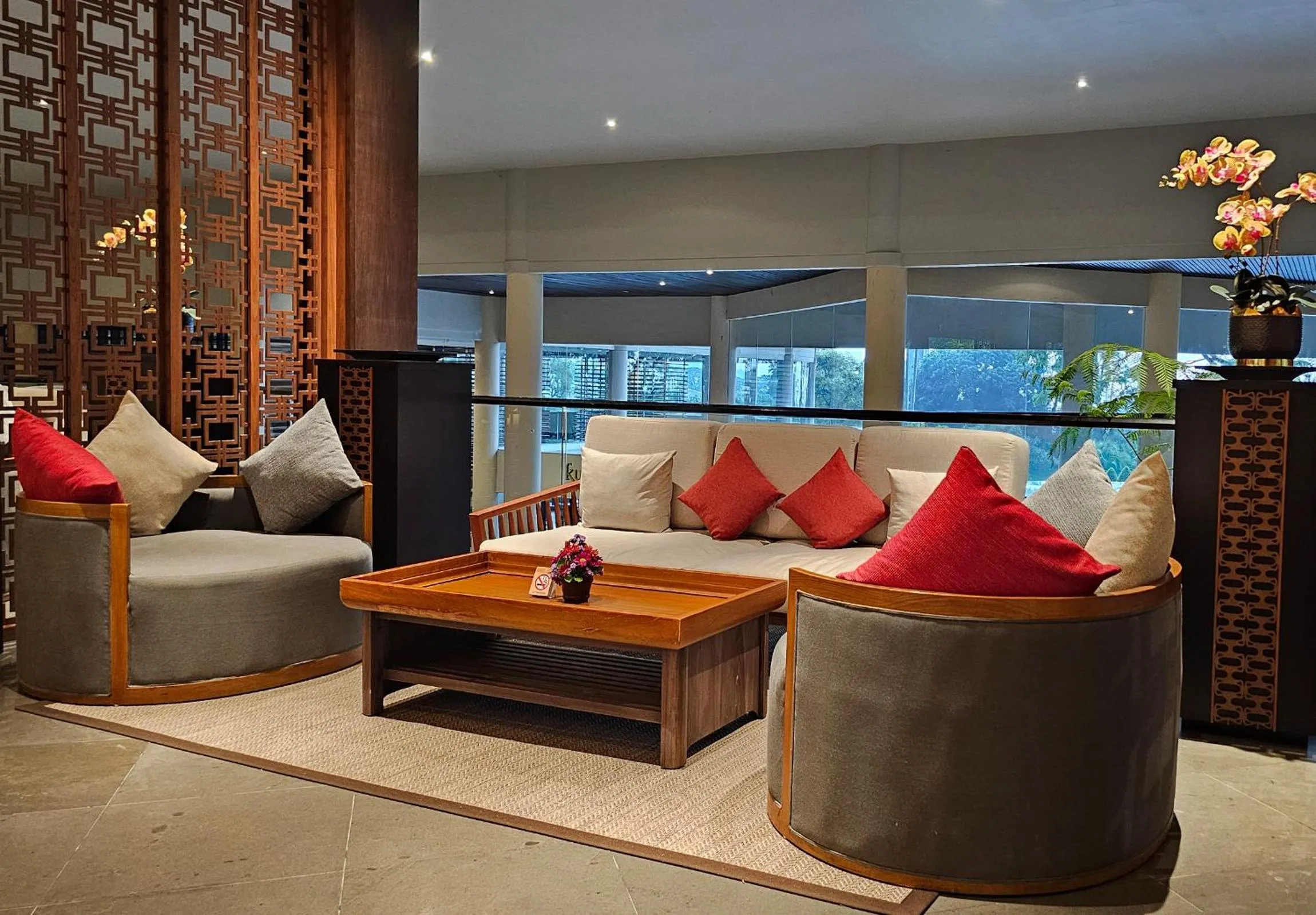 Lobby or reception in The Singhasari Resort Batu