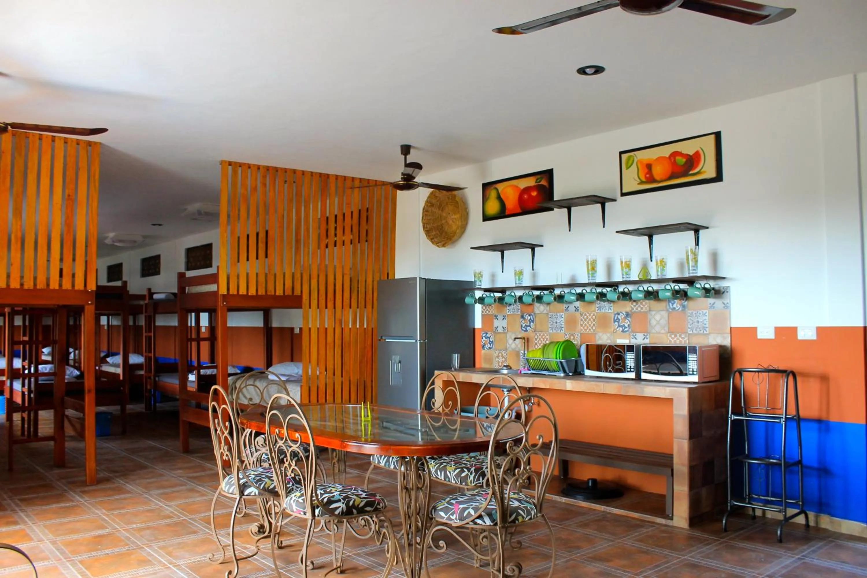 Kitchen or kitchenette in Hacienda bambú