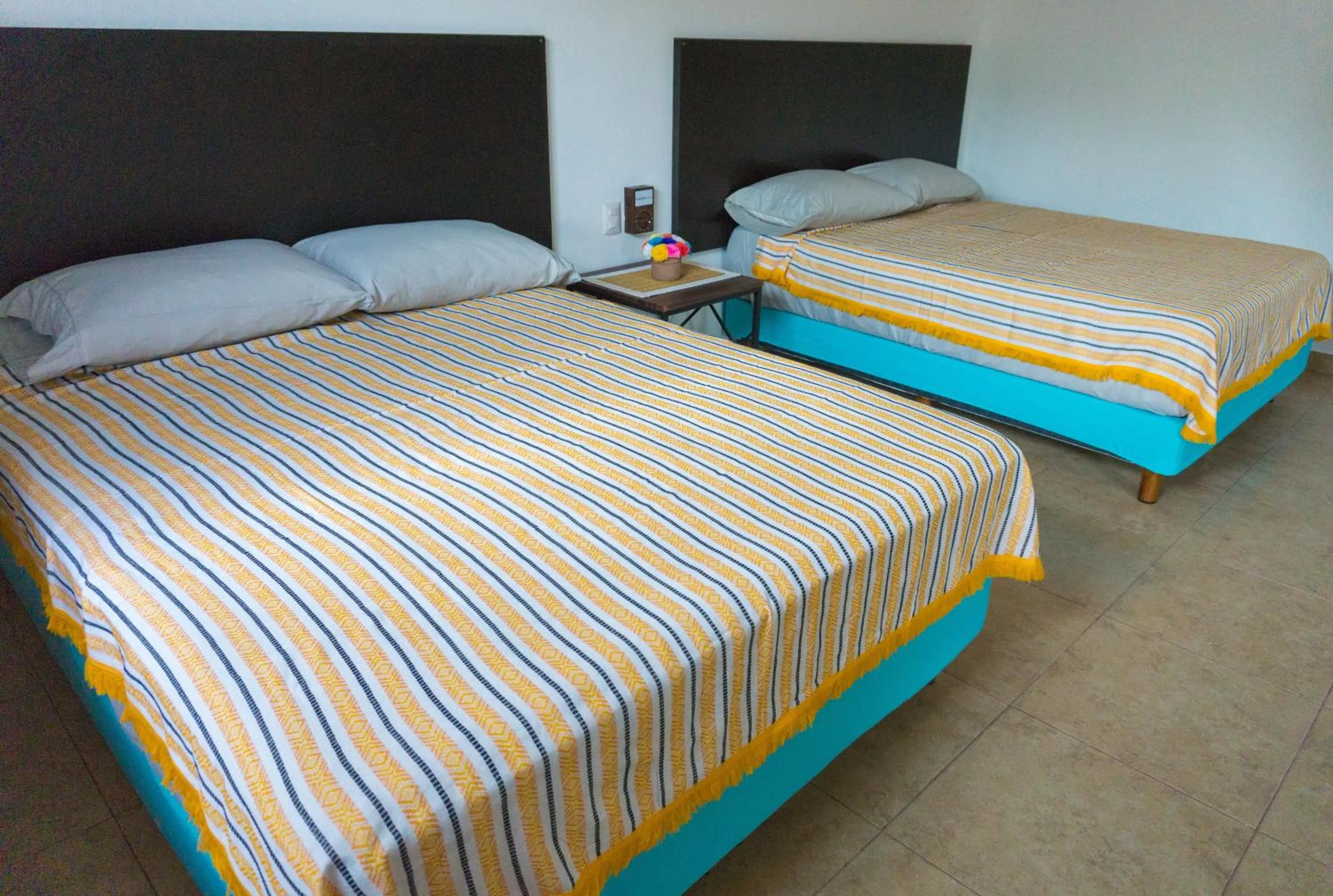 Bed in Hacienda bambú