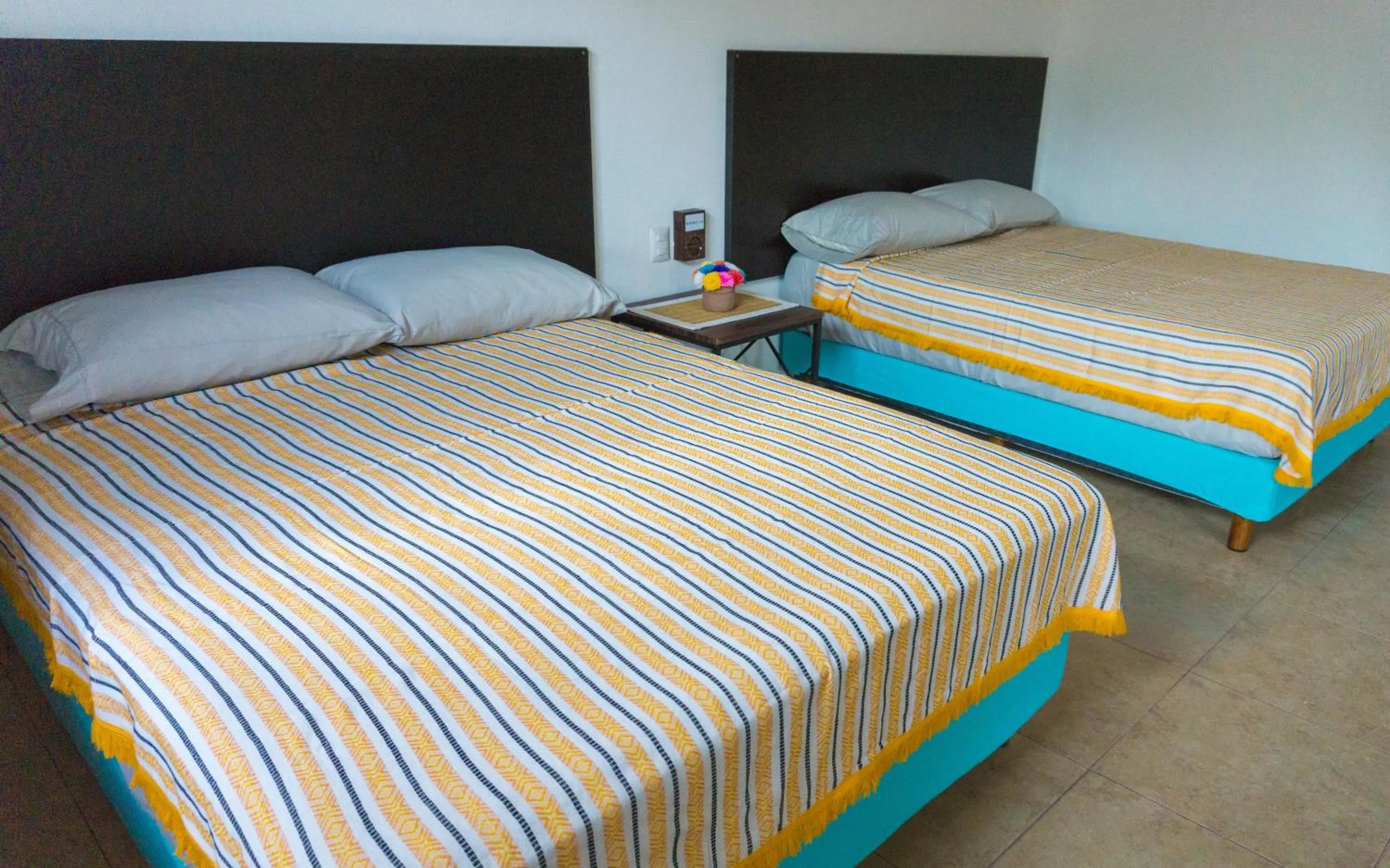 Bed in Hacienda bambú