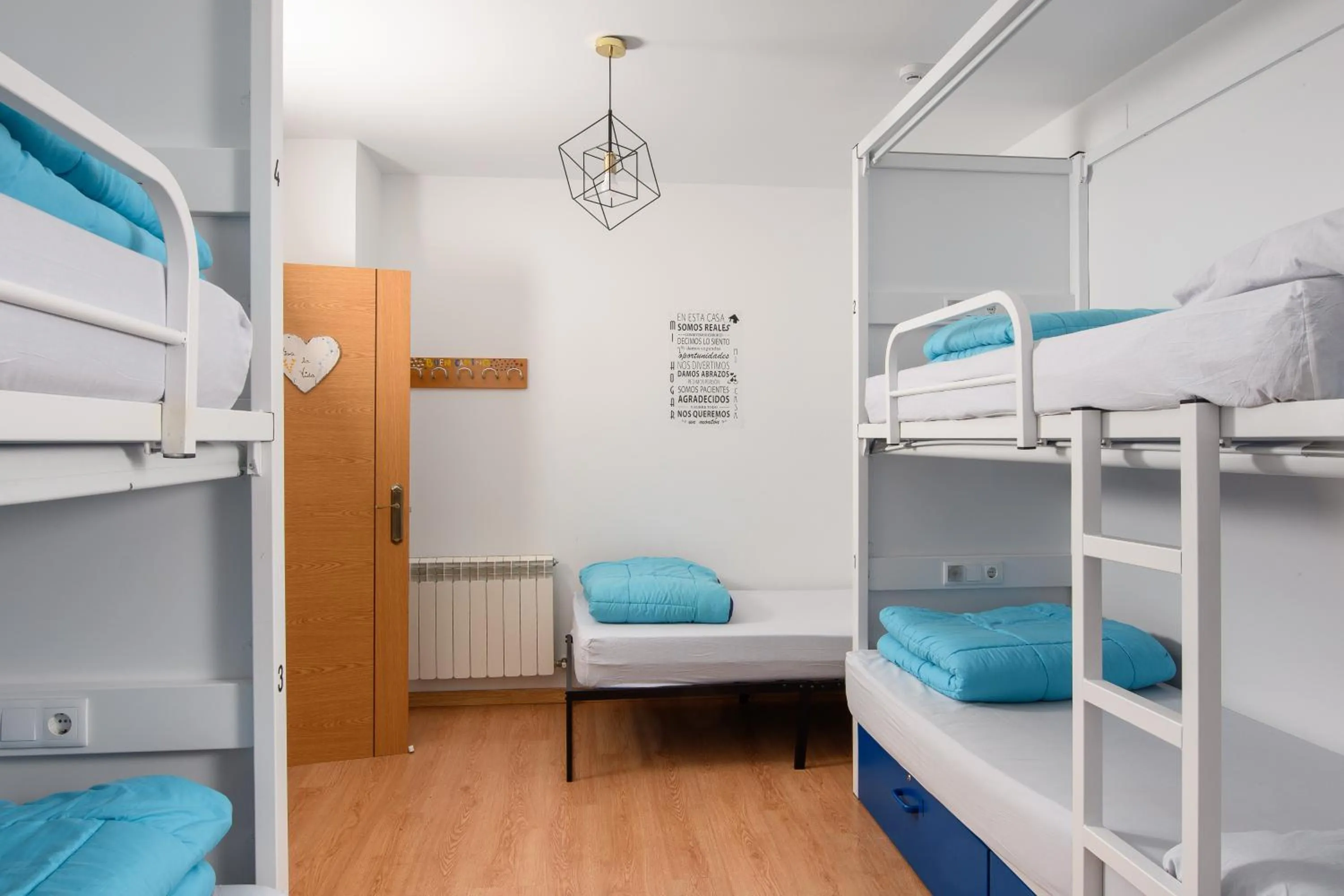 Bed in Albergue Estrella Guia