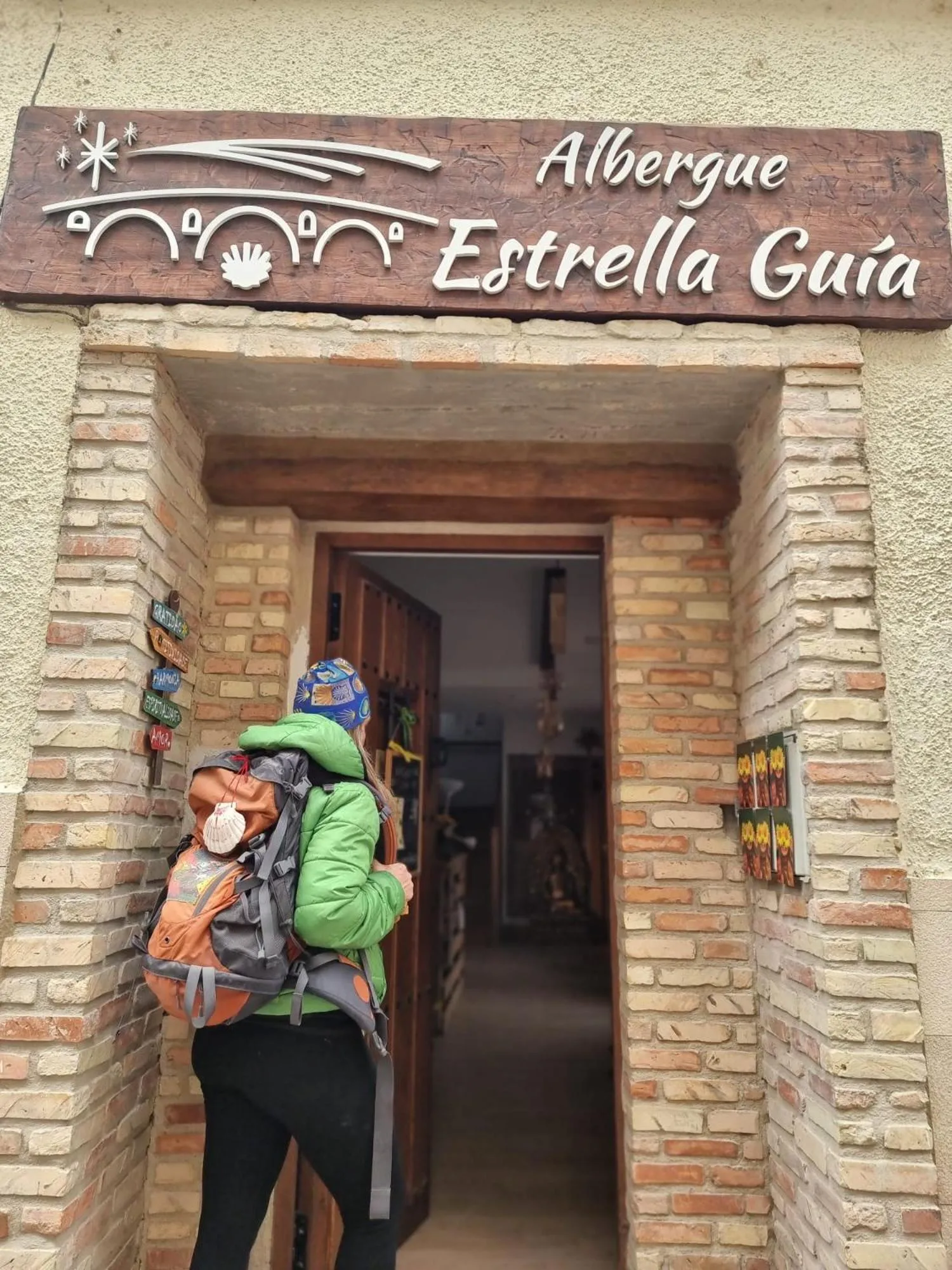 Property building in Albergue Estrella Guia Solo Peregrinos