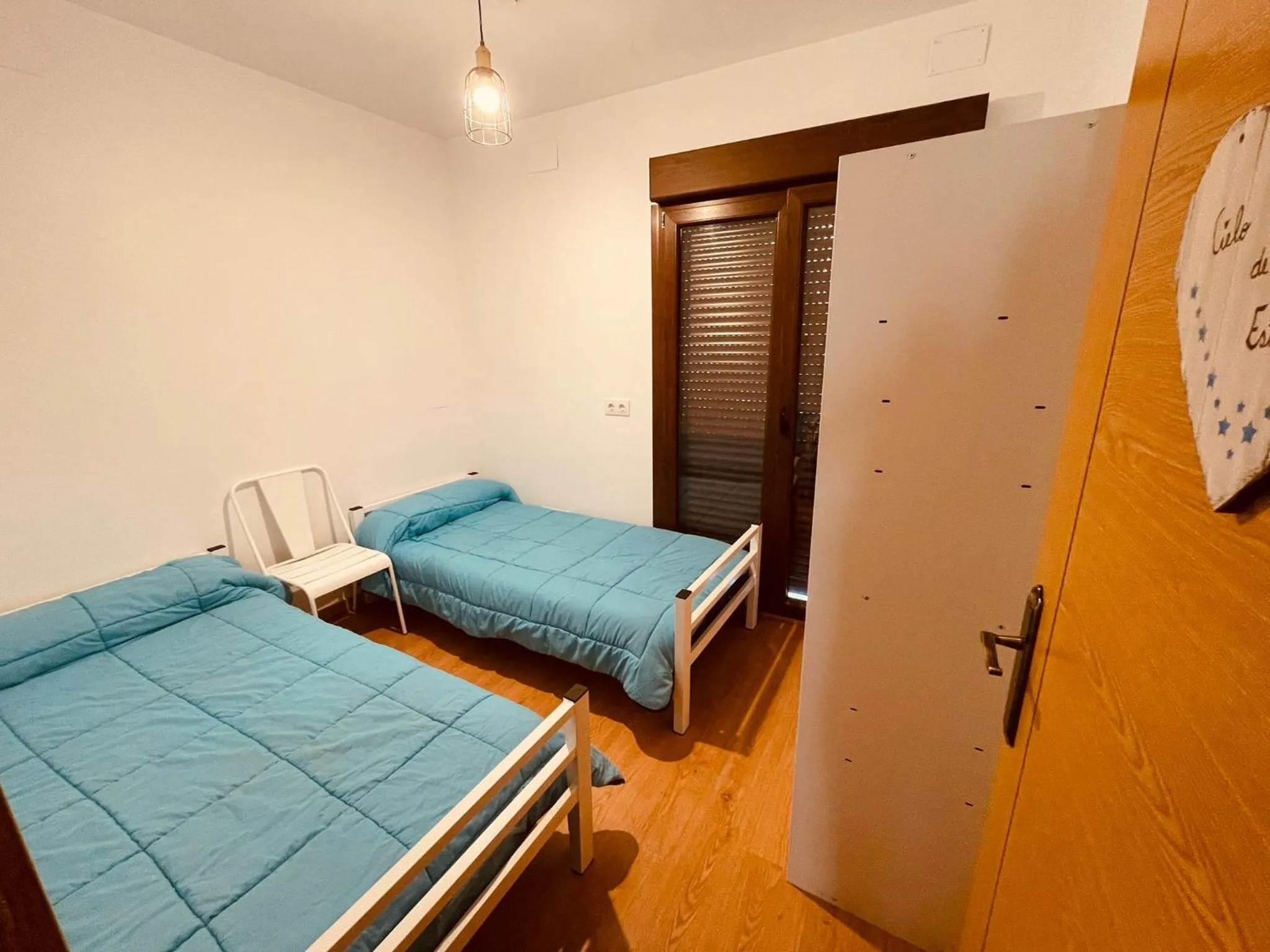 Bed in Albergue Estrella Guia Solo Peregrinos