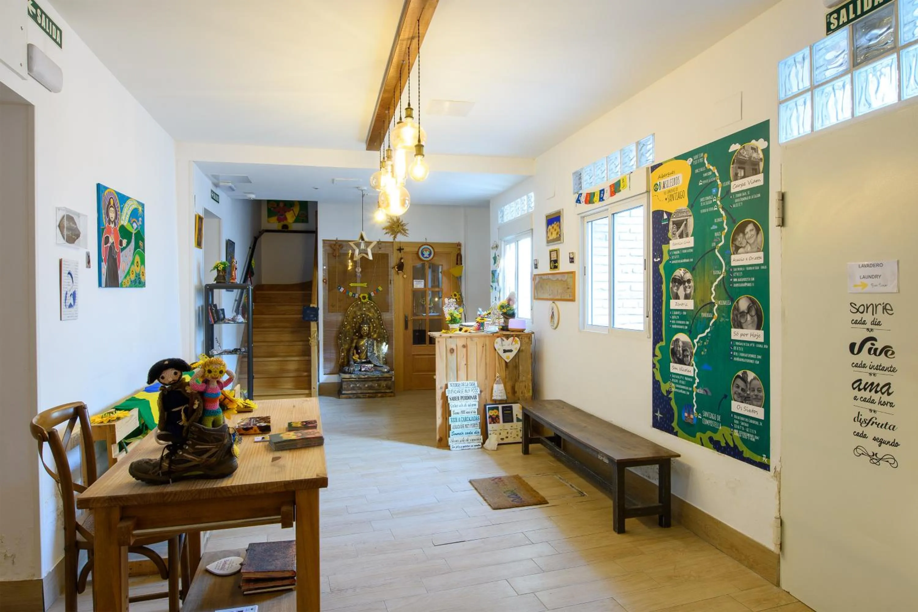 Property building in Albergue Estrella Guia