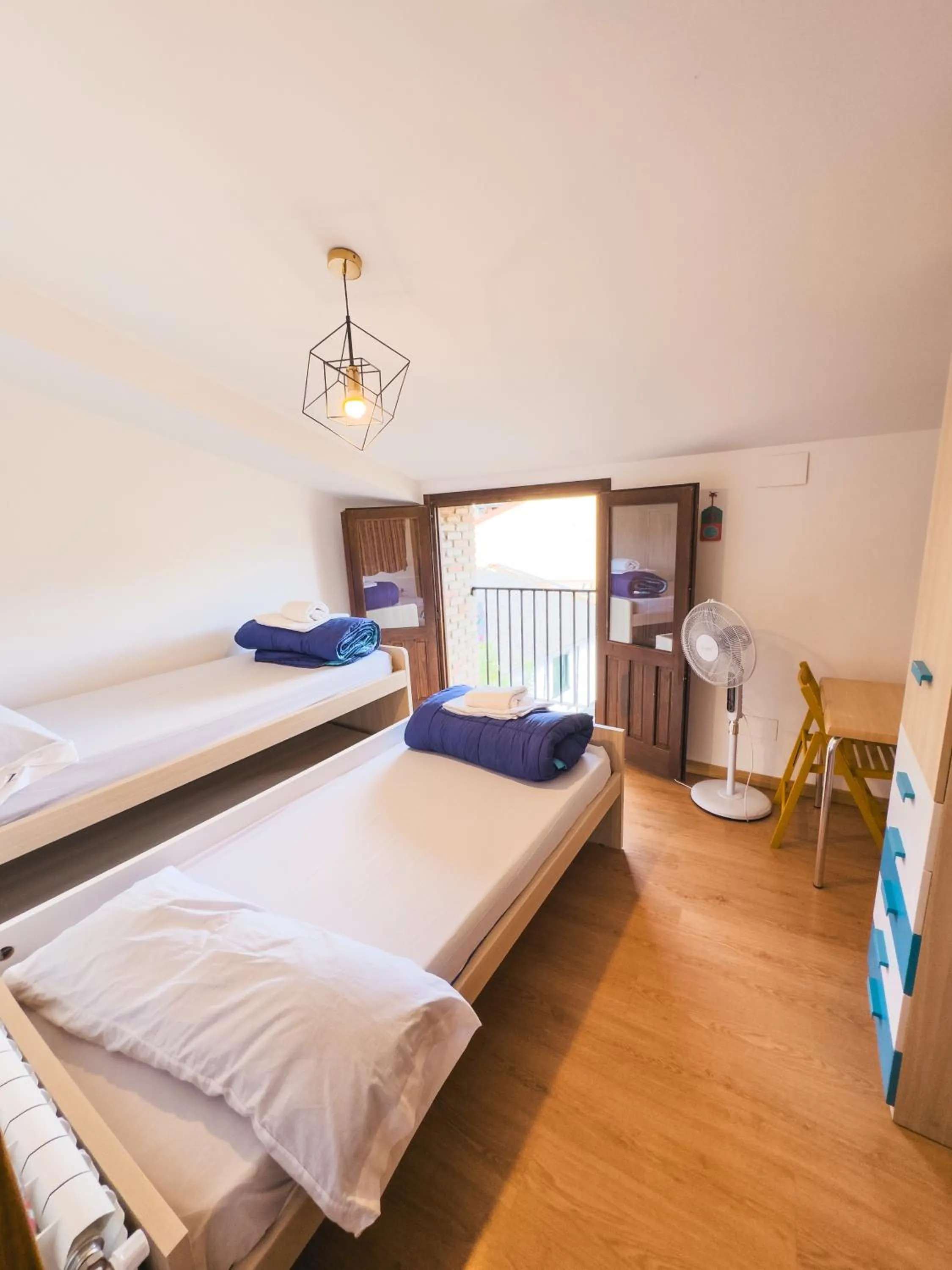 Bed in Albergue Estrella Guia