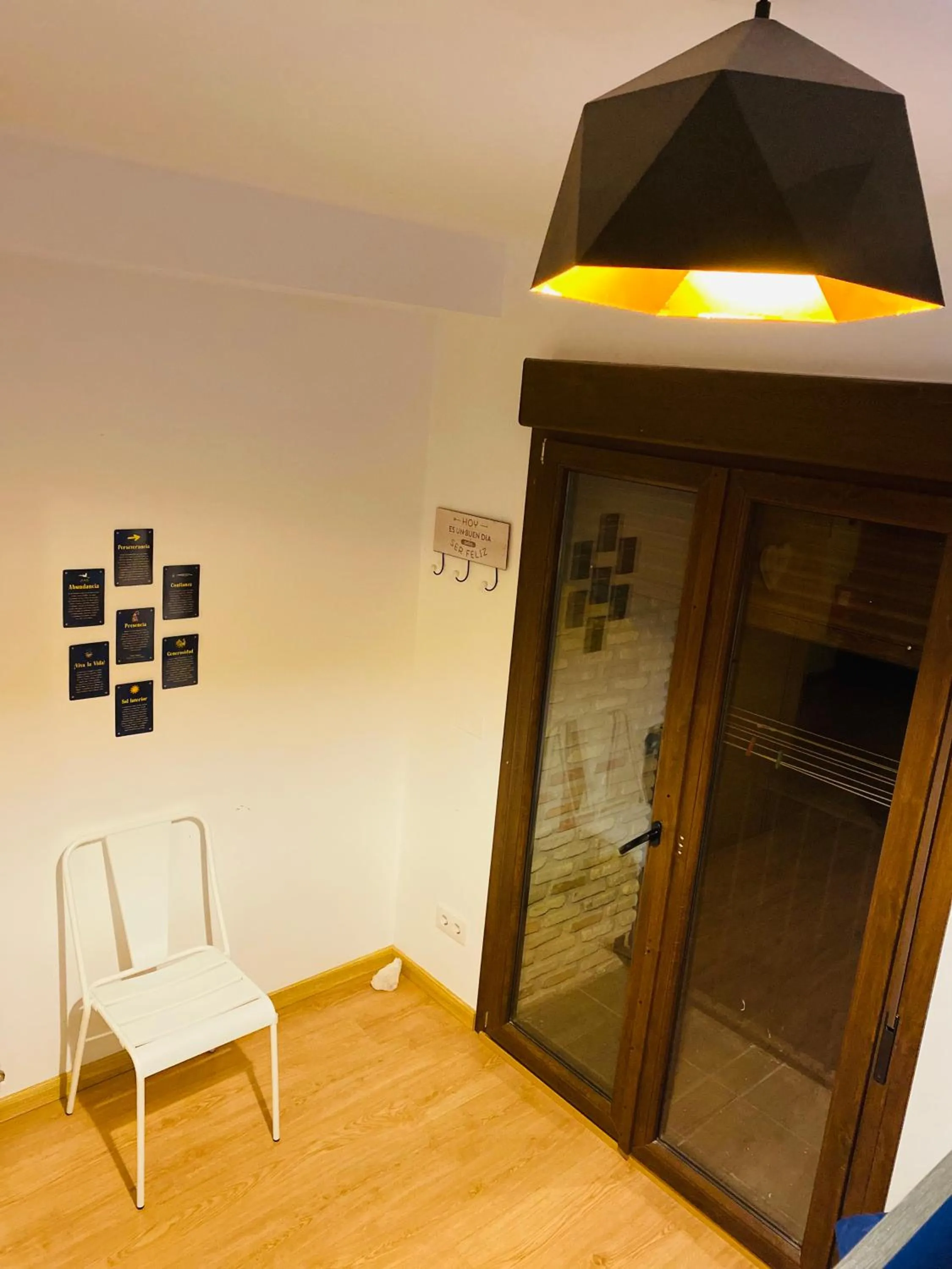 Seating Area in Albergue Estrella Guia Solo Peregrinos