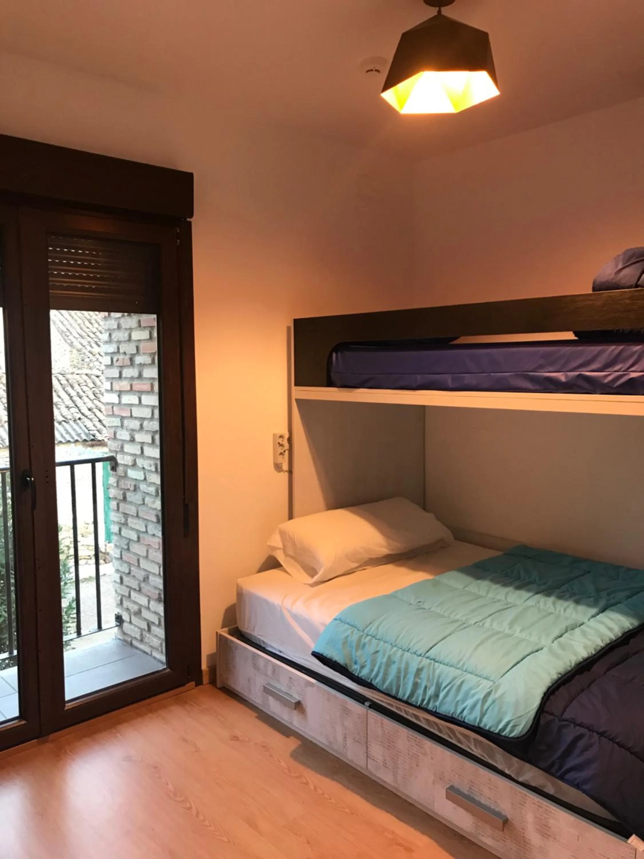 Bunk Bed in Albergue Estrella Guia Solo Peregrinos