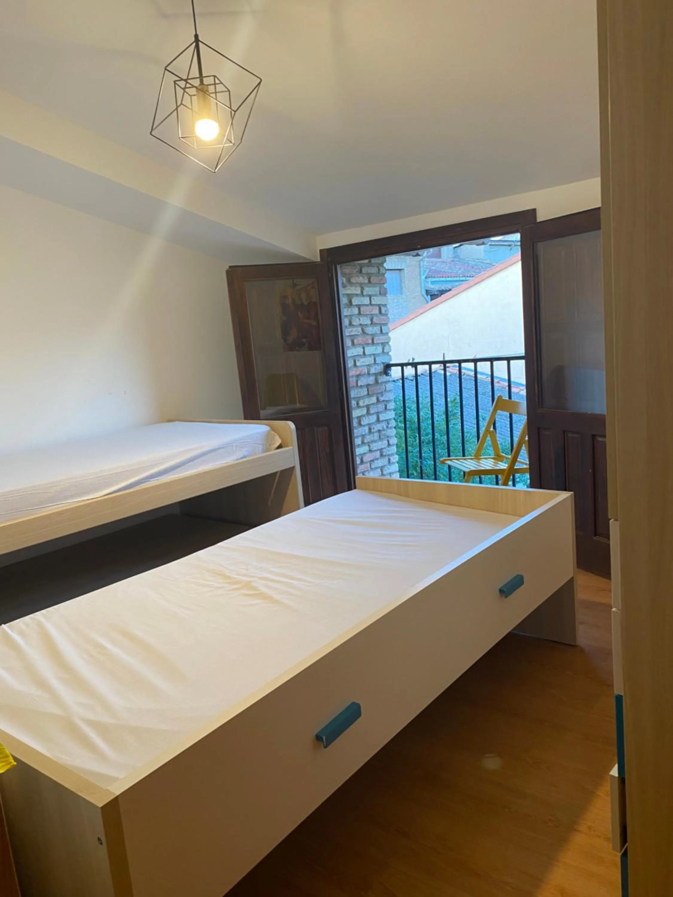 Bed in Albergue Estrella Guia Solo Peregrinos