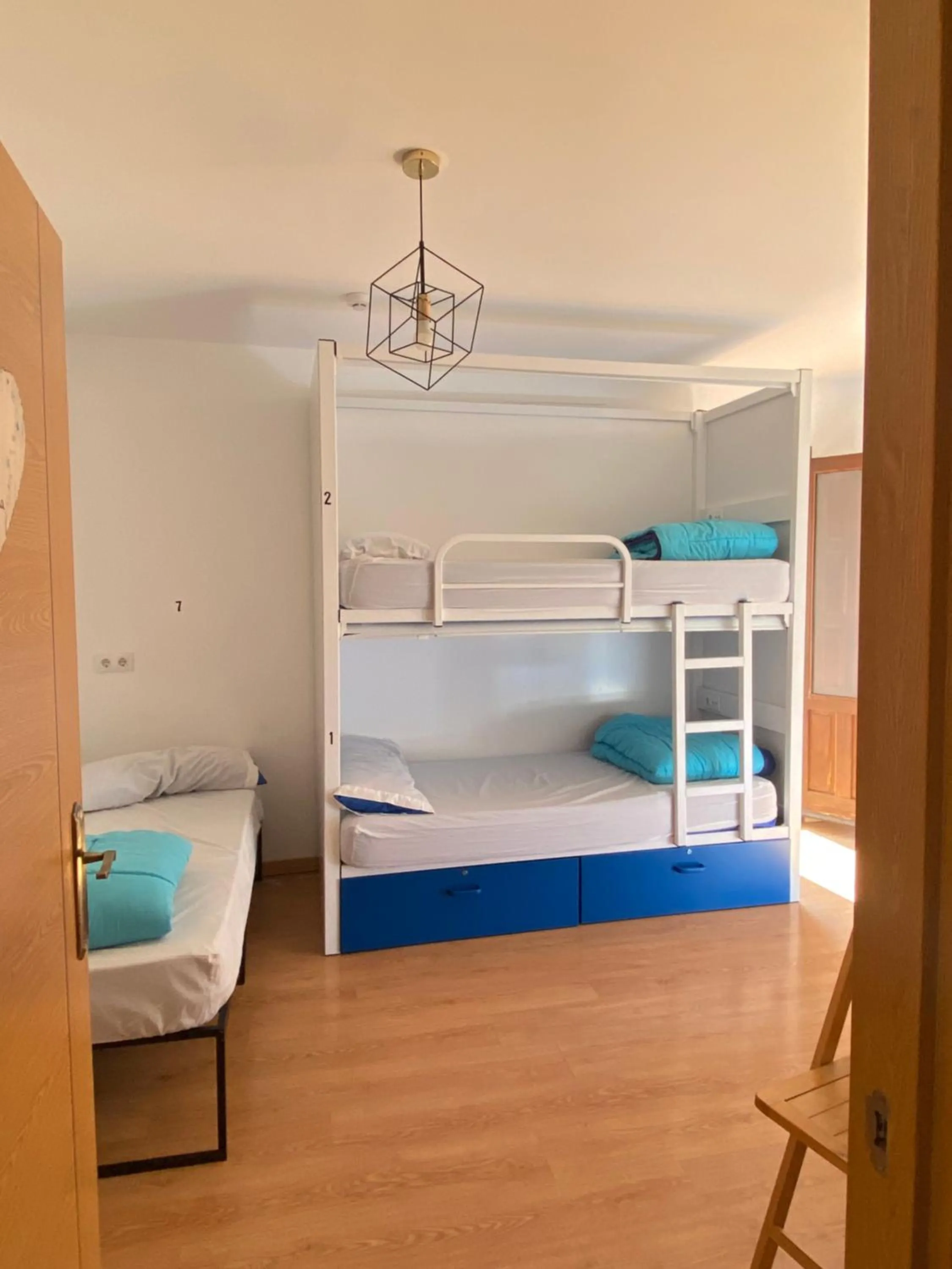 Bunk Bed in Albergue Estrella Guia Solo Peregrinos