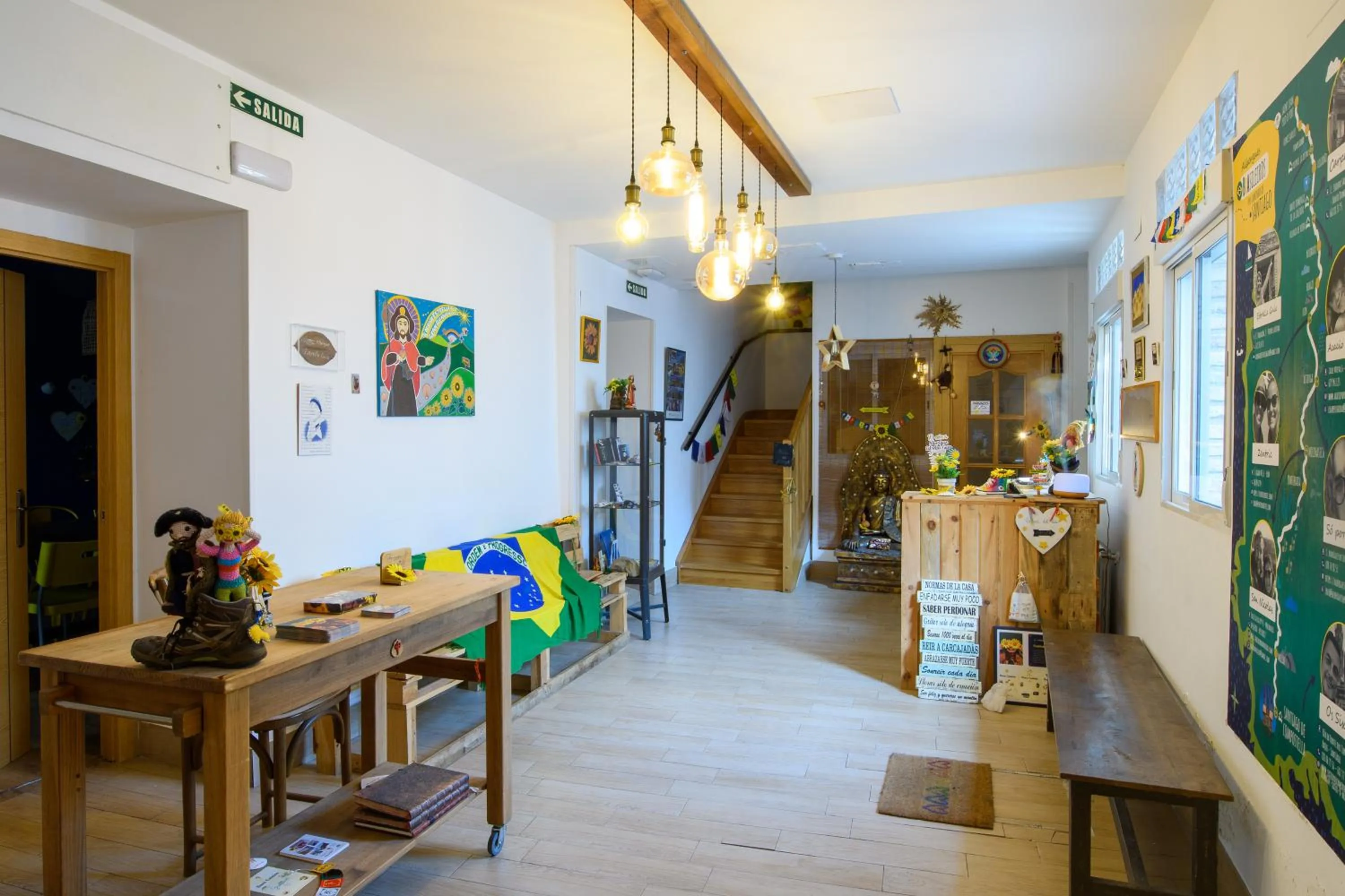 Property building in Albergue Estrella Guia