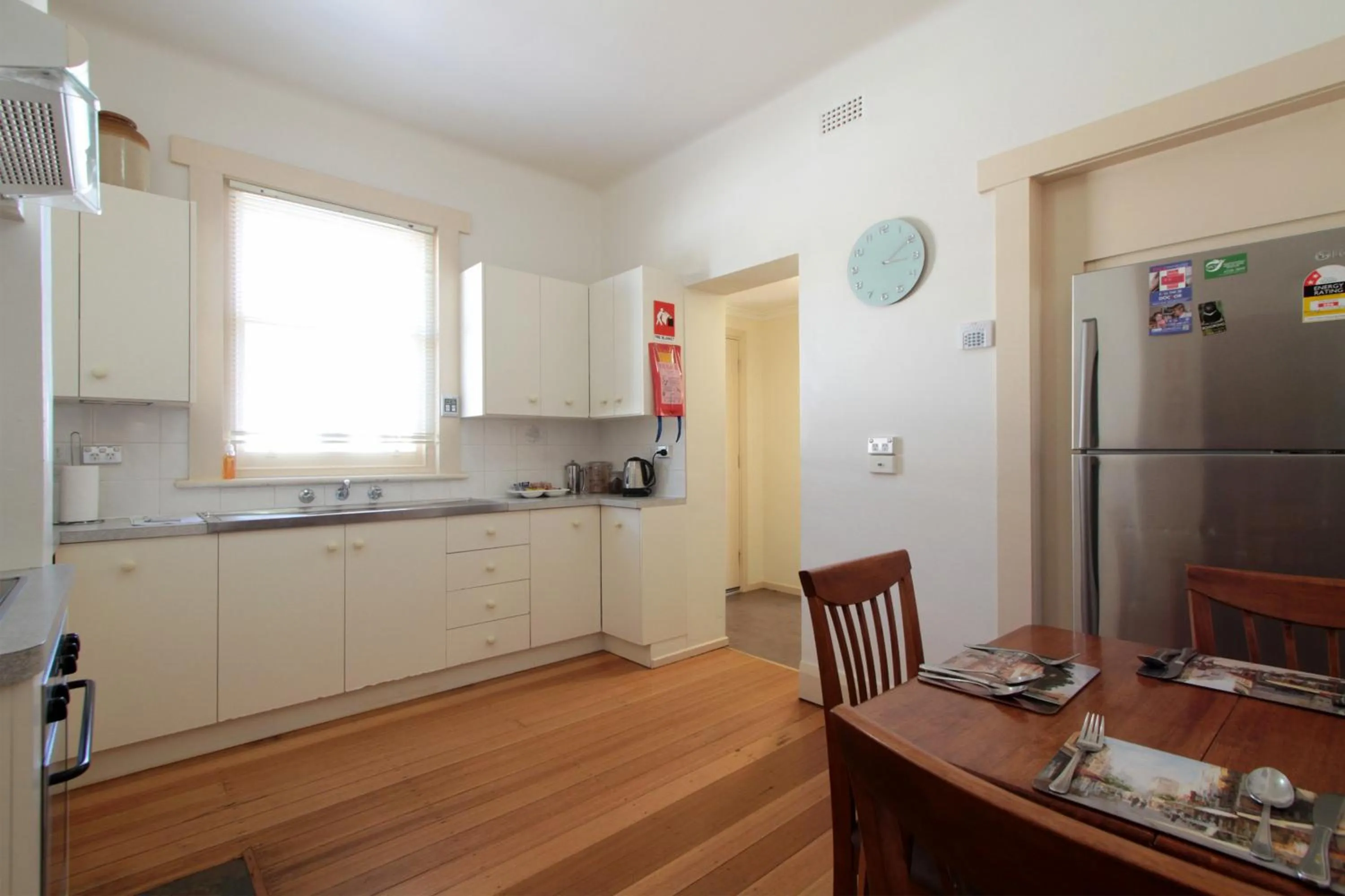 Kitchen or kitchenette in Moonah Central Apartments