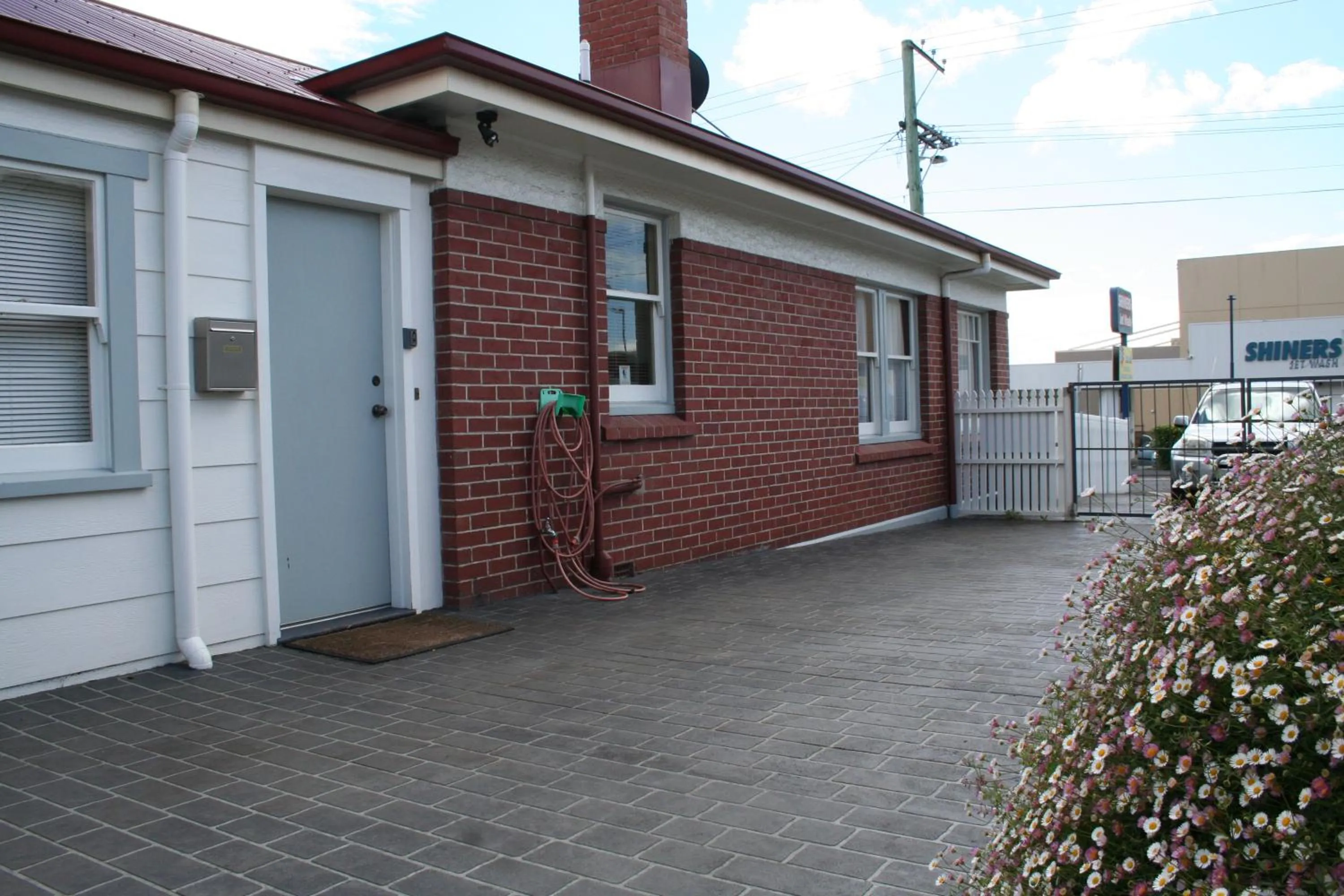 Facade/entrance in Moonah Central Apartments