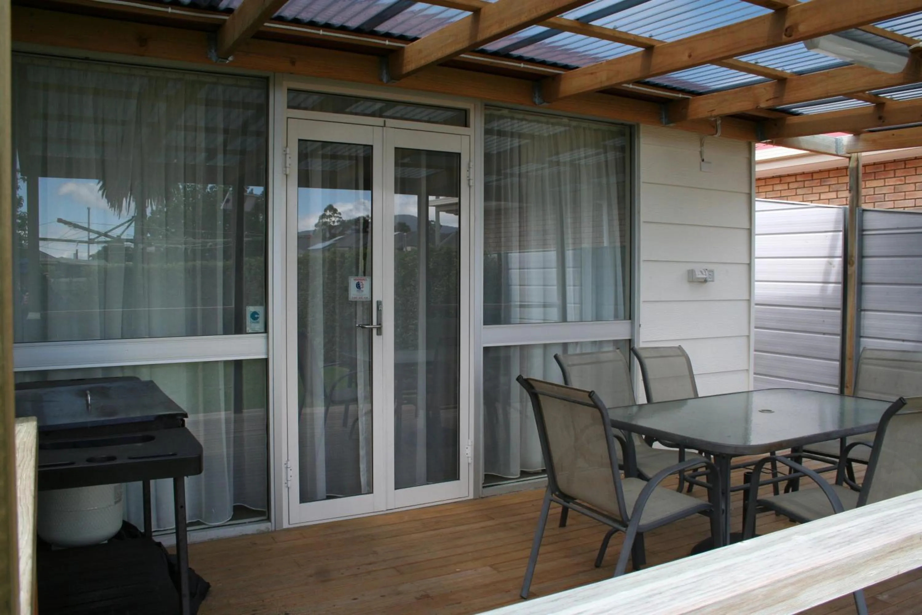 Patio in Moonah Central Apartments