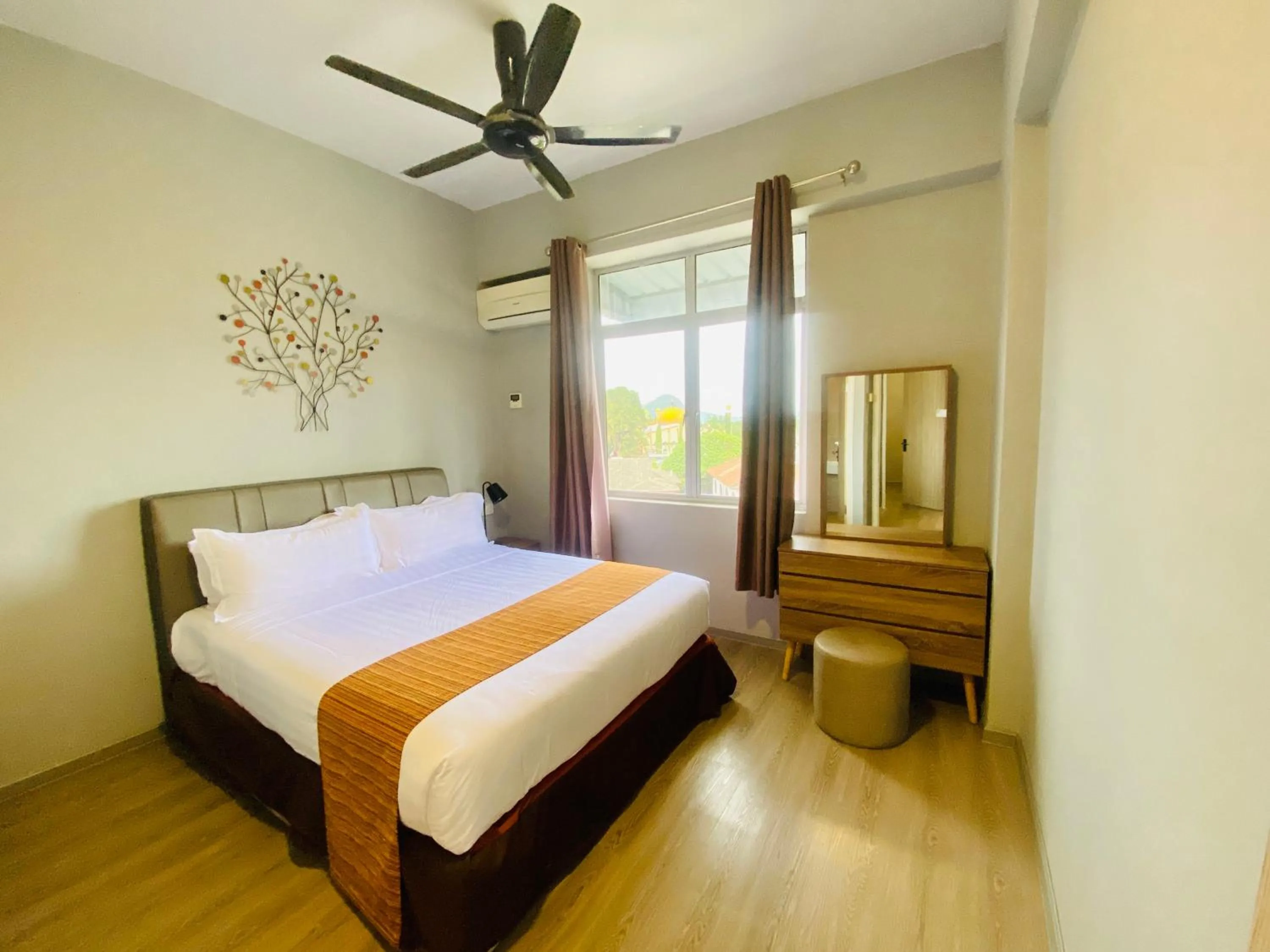 Bed in Seaview Apartment