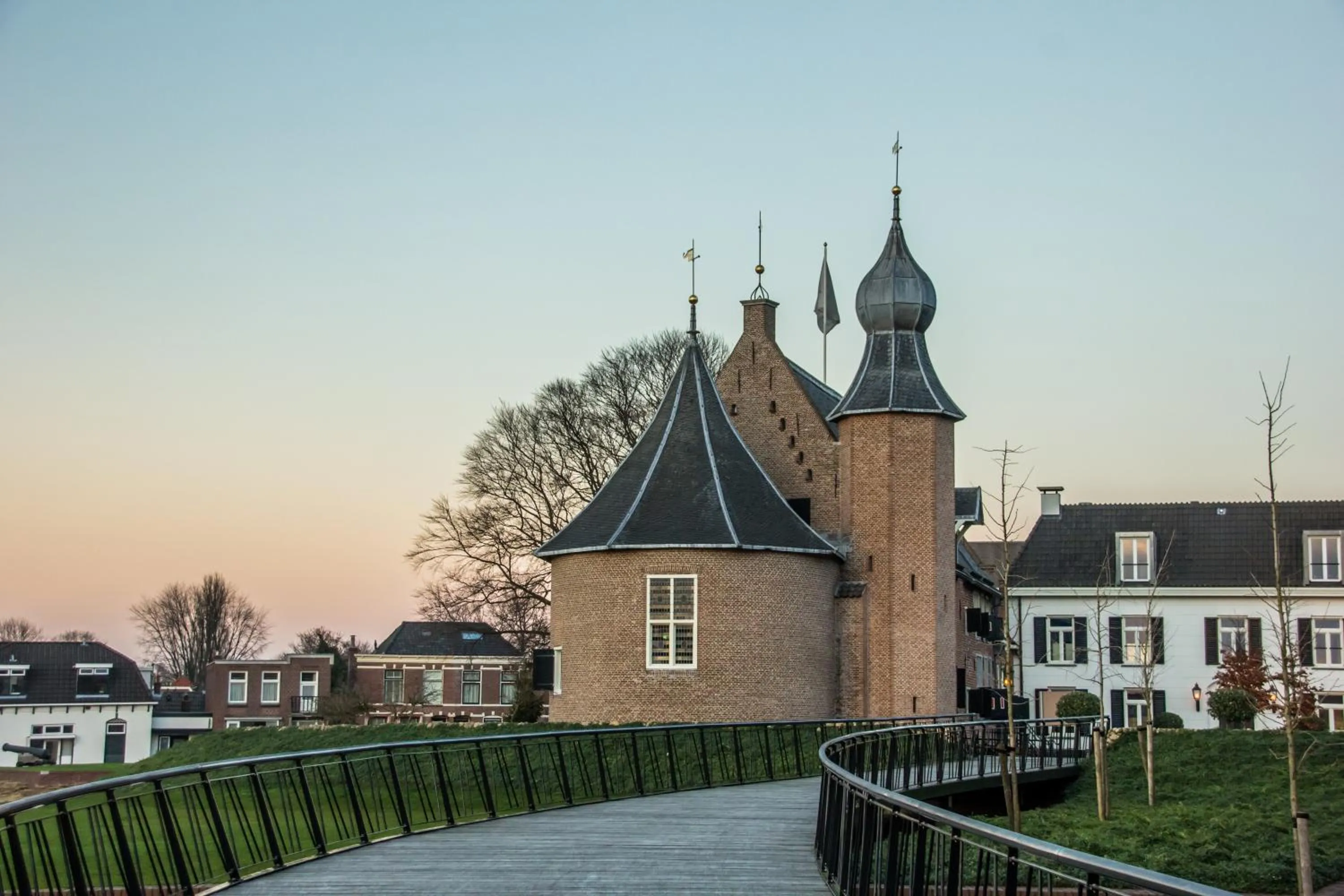 Property building in Fletcher Hotel-Restaurant Kasteel Coevorden