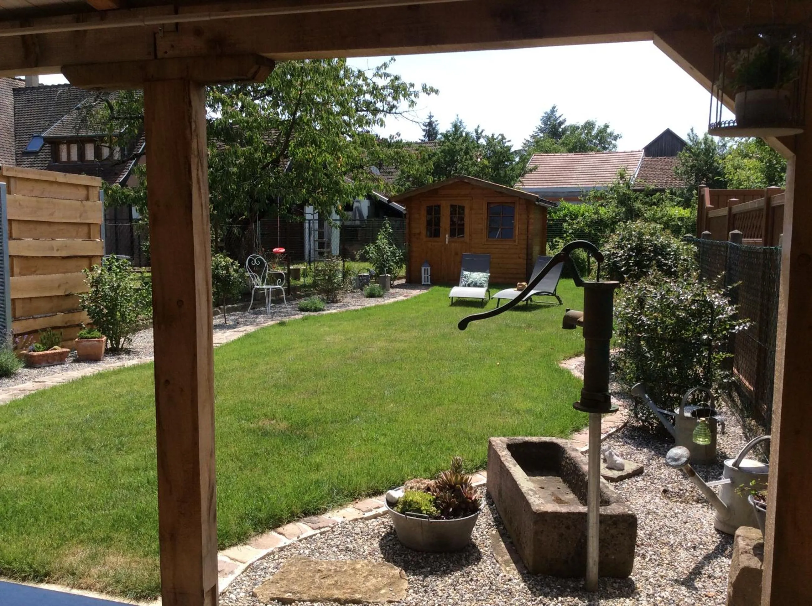 Garden in La Longère des Capucines