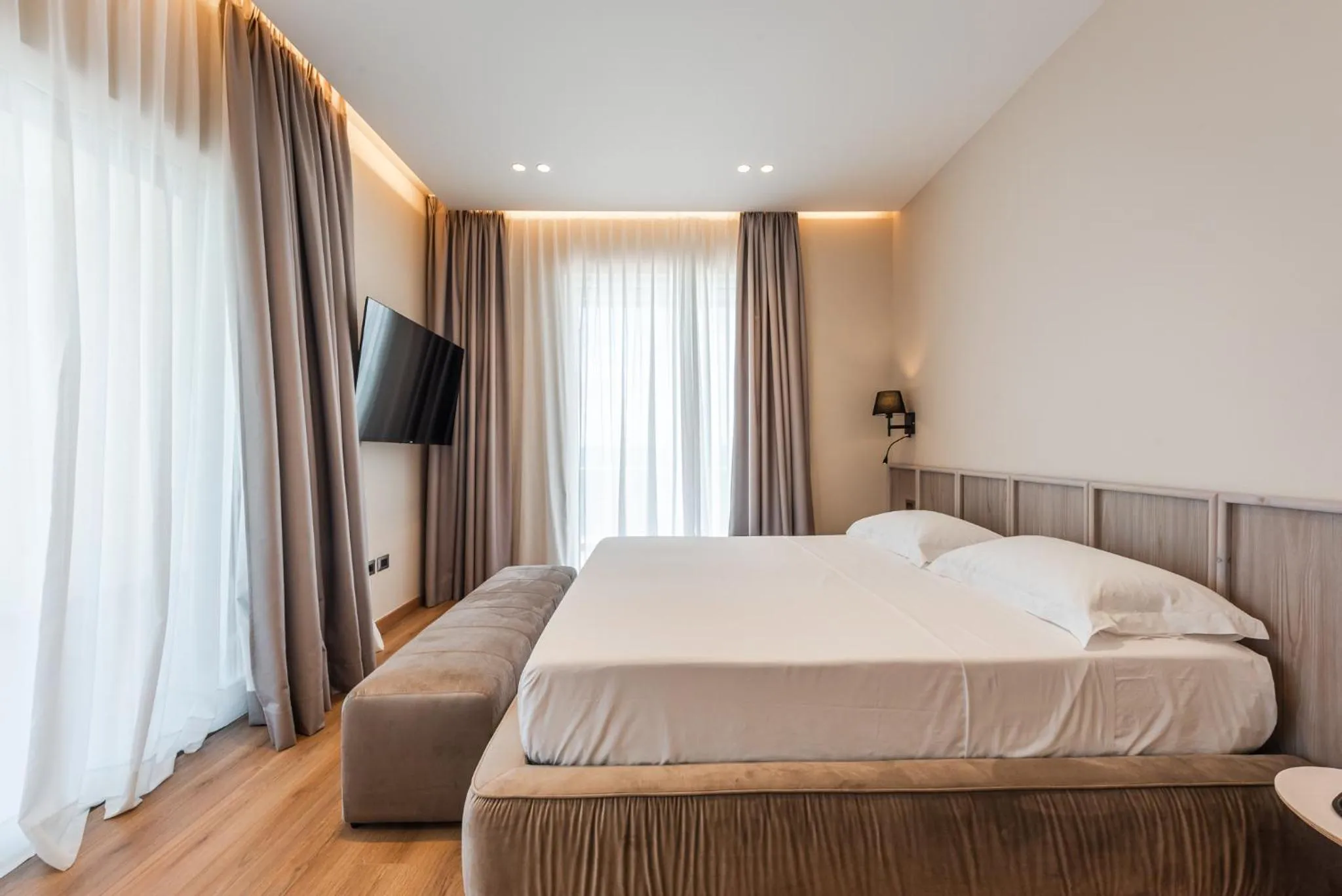 Bed in Aragosta Hotel