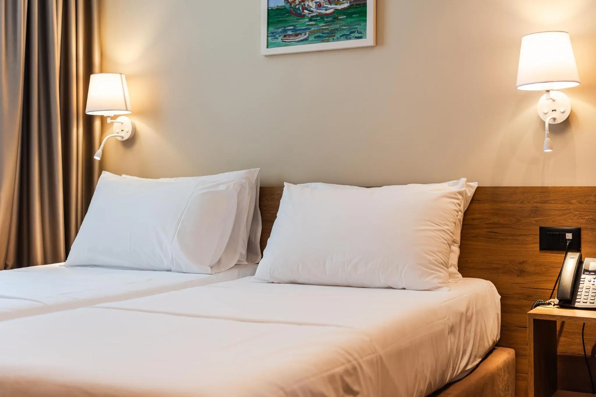 Bed in Aragosta Hotel