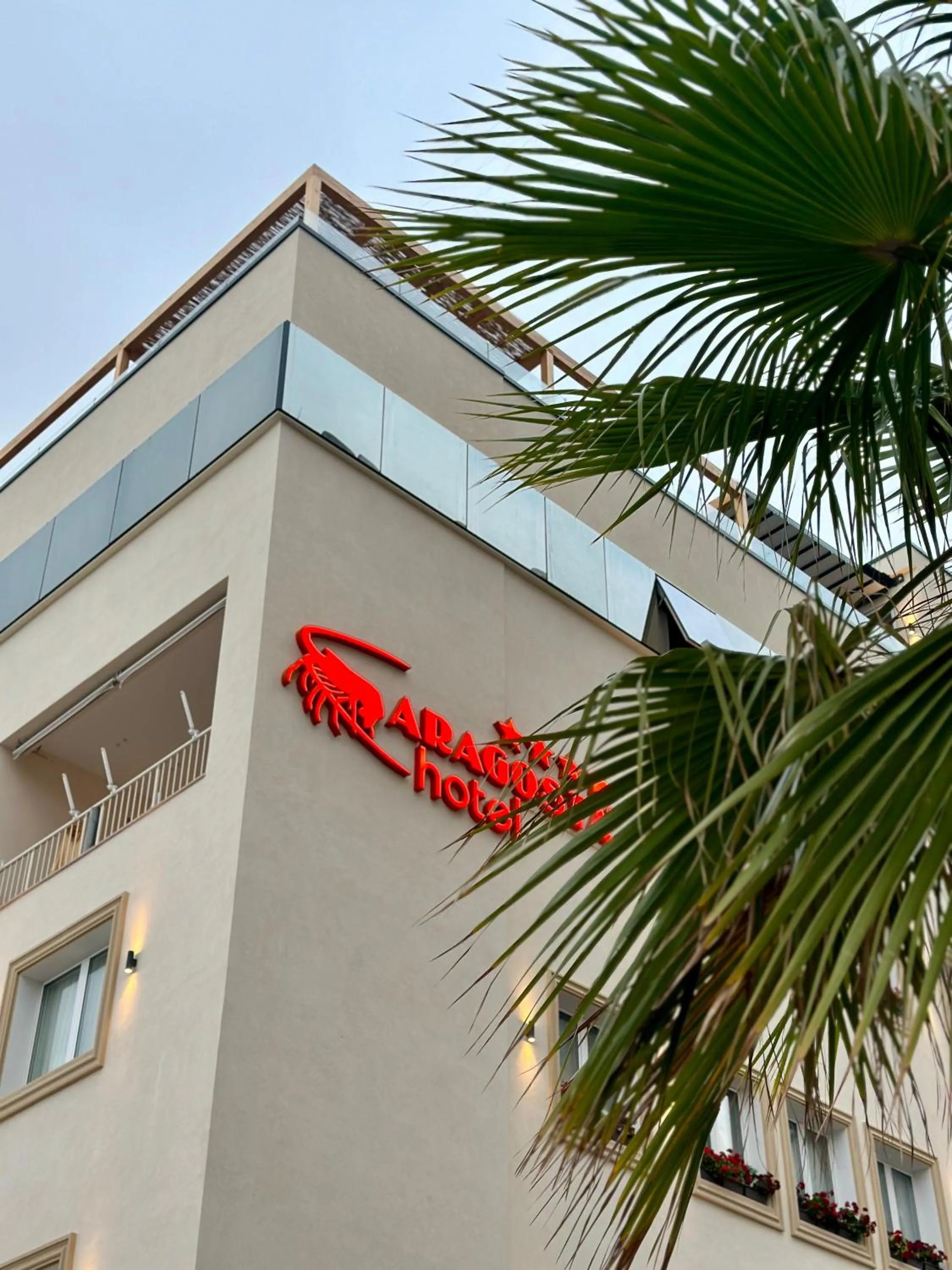 Property building in Aragosta Hotel