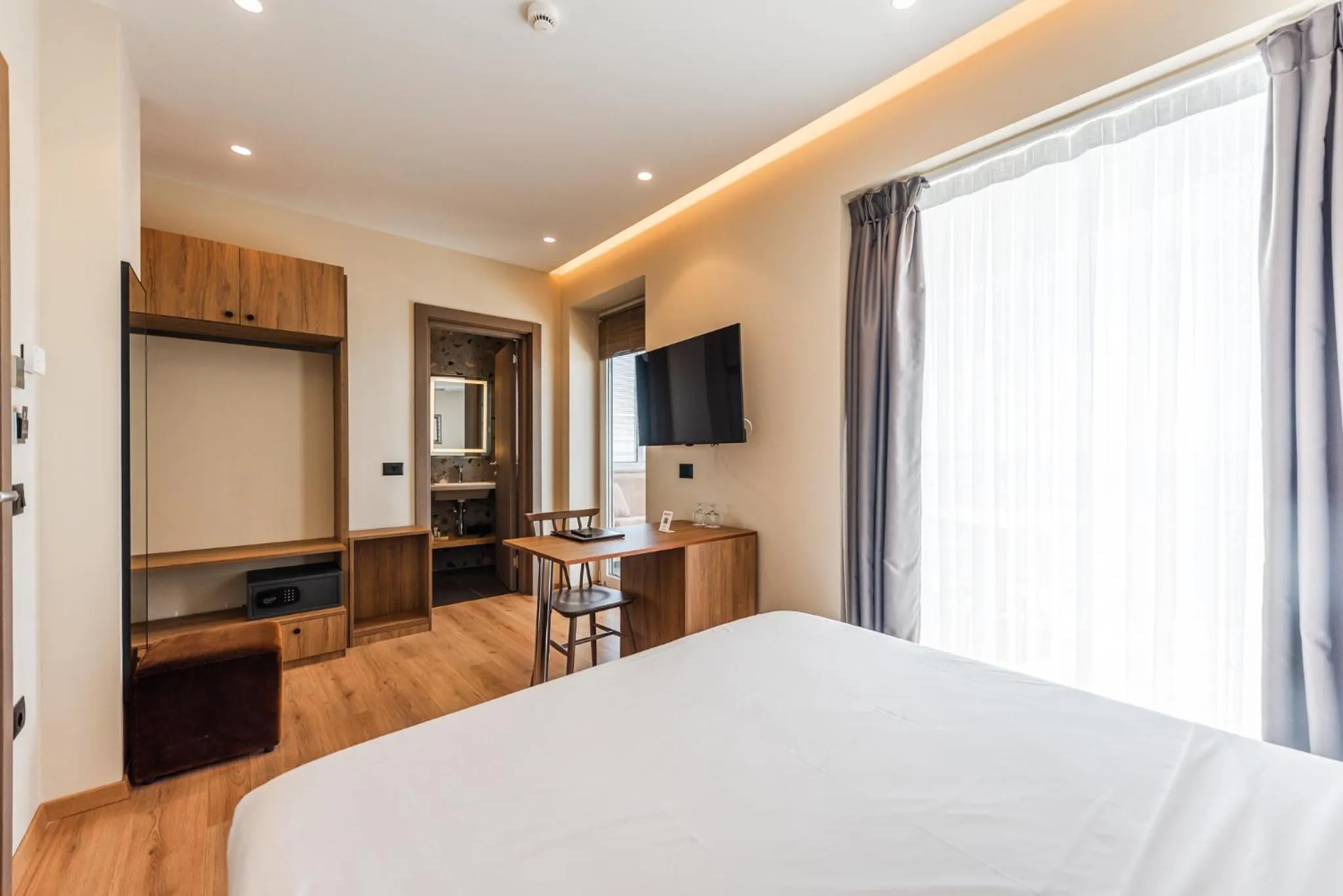 Bed in Aragosta Hotel