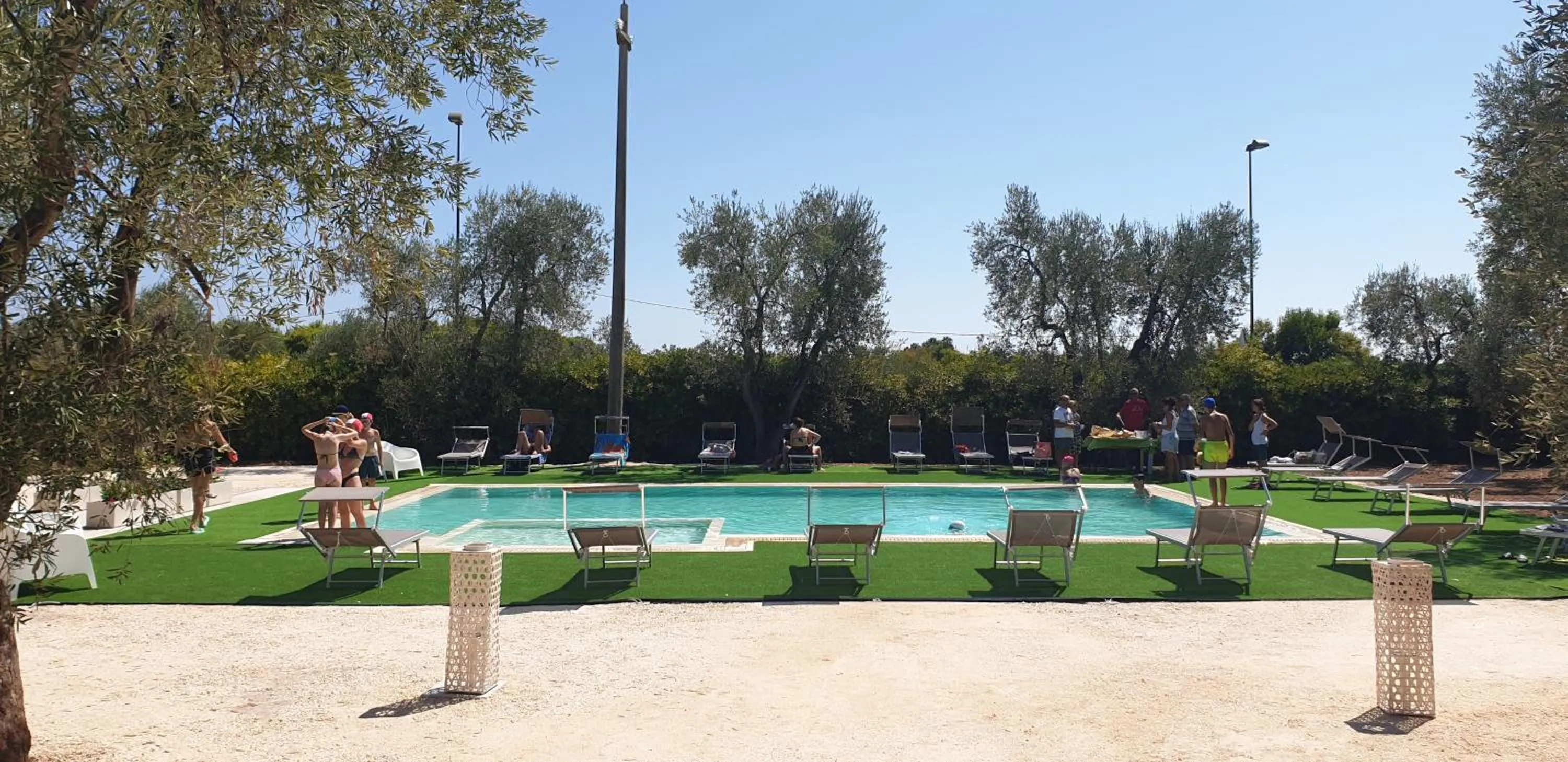 Swimming pool in Residence Alba