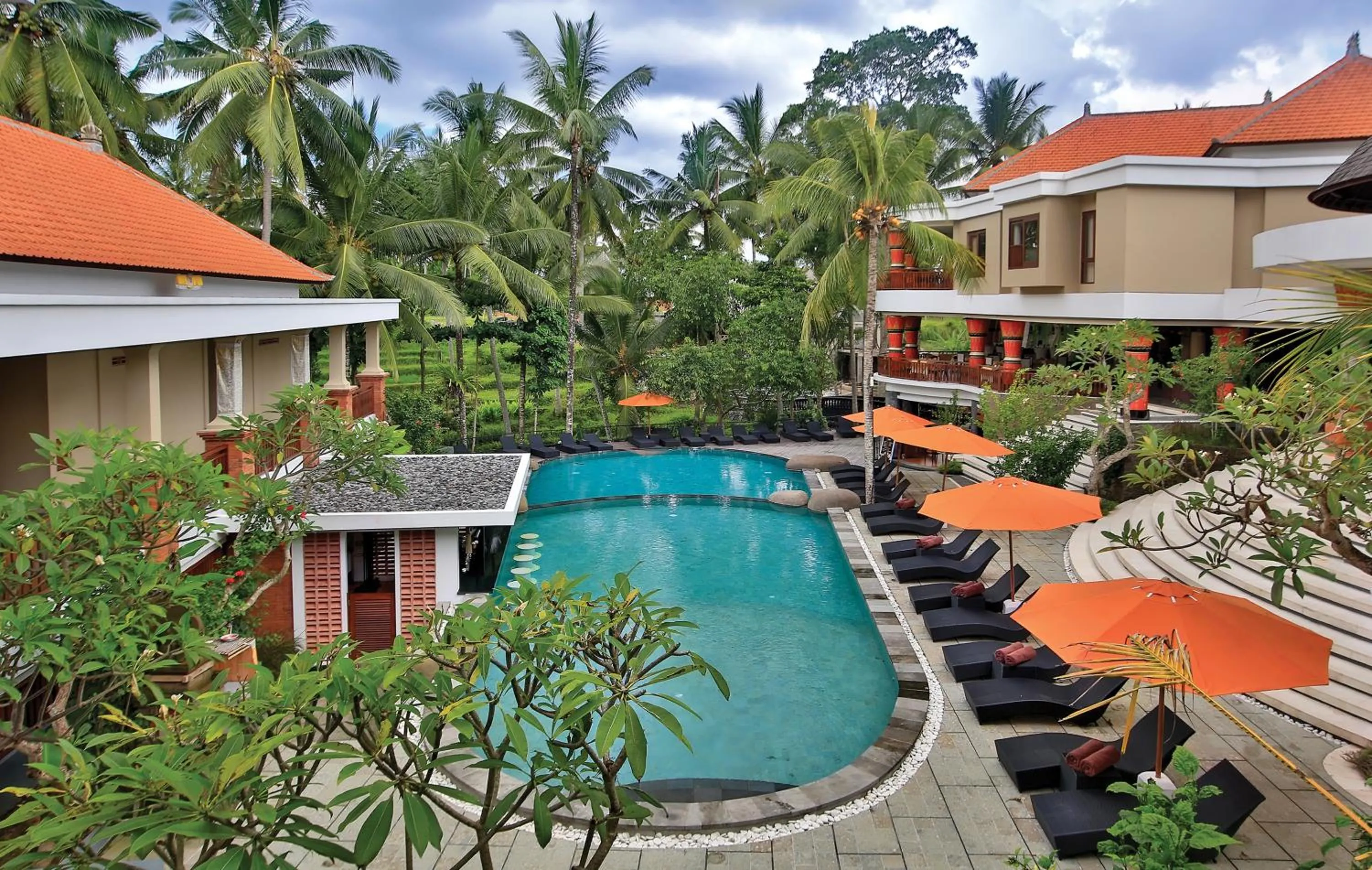 Property building in Green Field Resort Ubud
