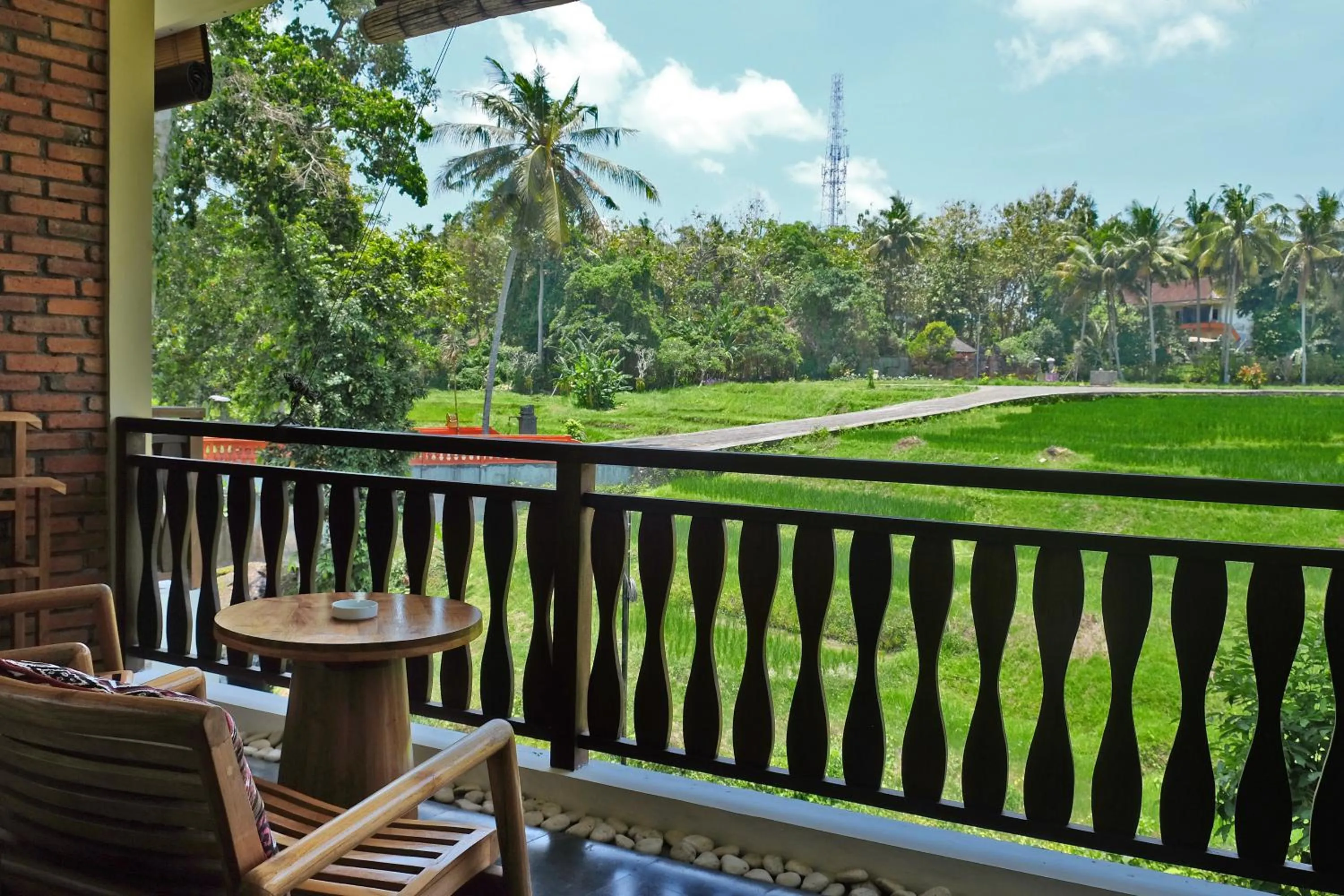 View (from property/room) in Green Field Resort Ubud