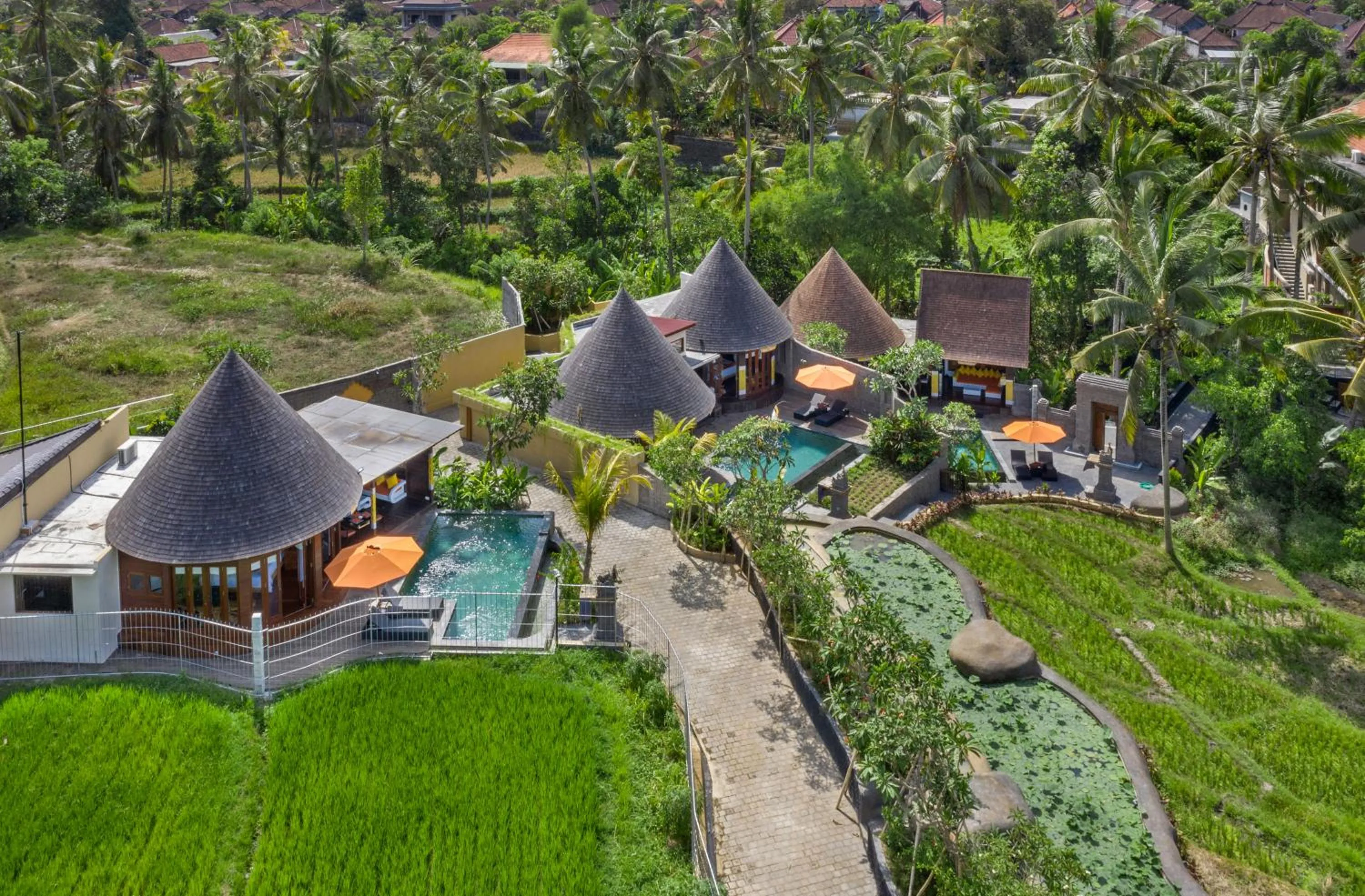 Garden in Green Field Resort Ubud