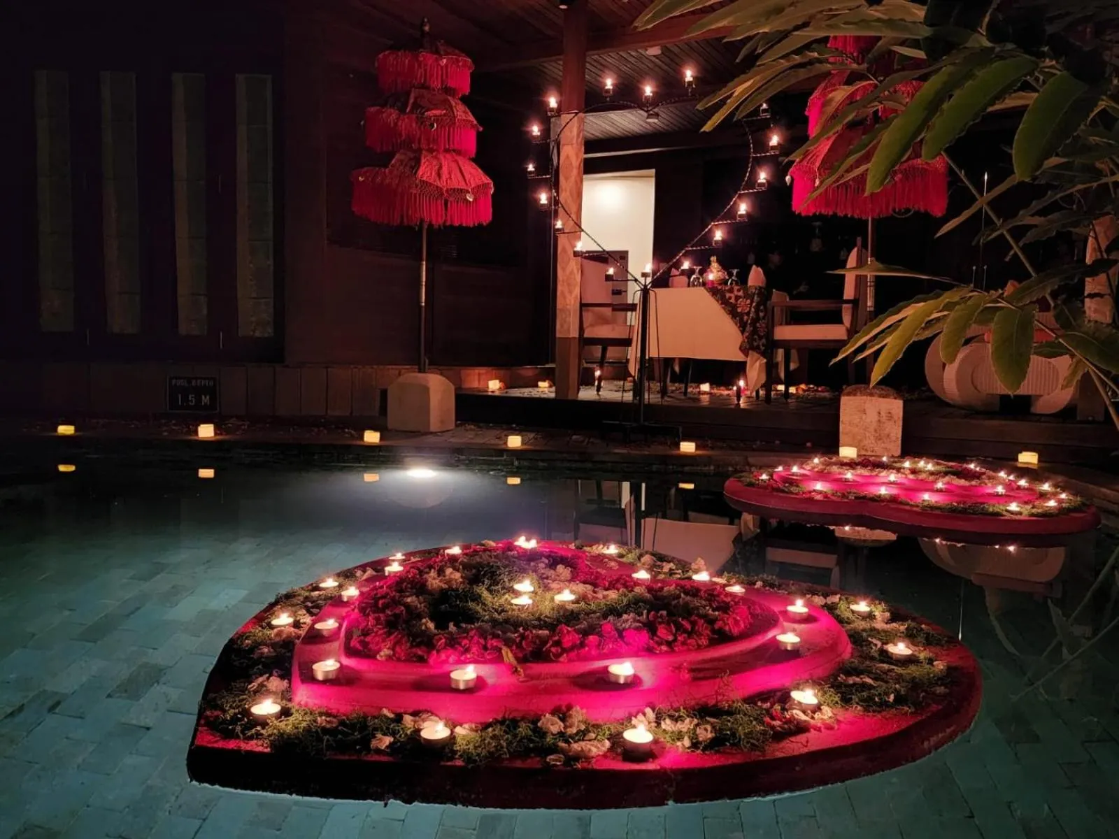 Dinner in Green Field Resort Ubud