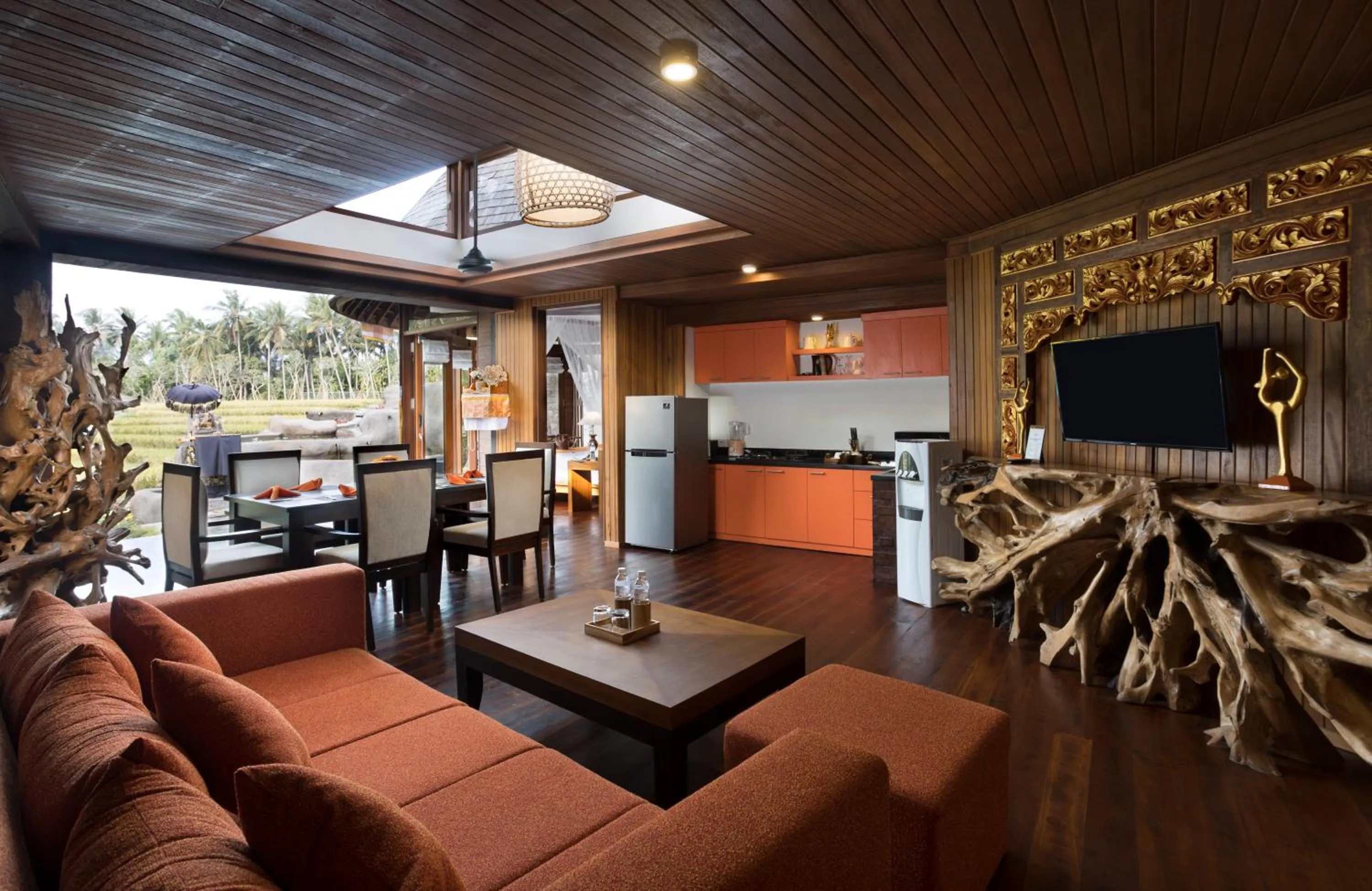 Balcony/Terrace in Green Field Resort Ubud