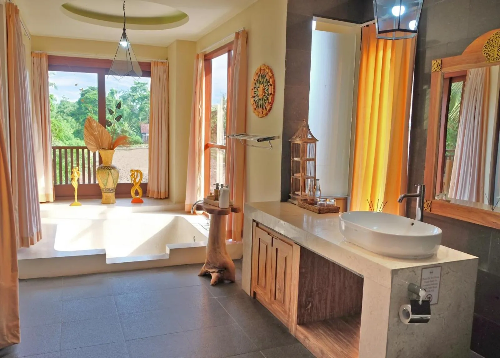 Bathroom in Green Field Resort Ubud