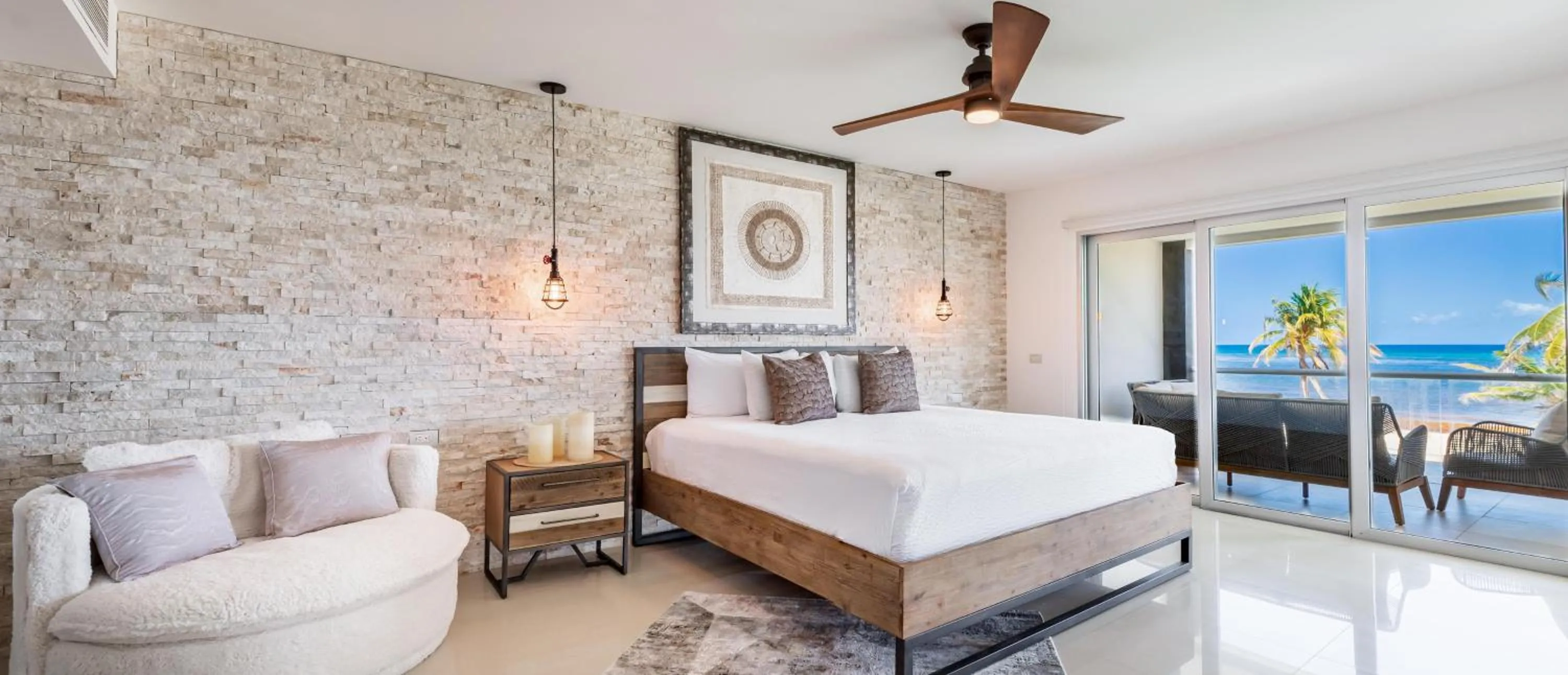 Bed in Mareazul Beach Front Condos At playa del Carmen