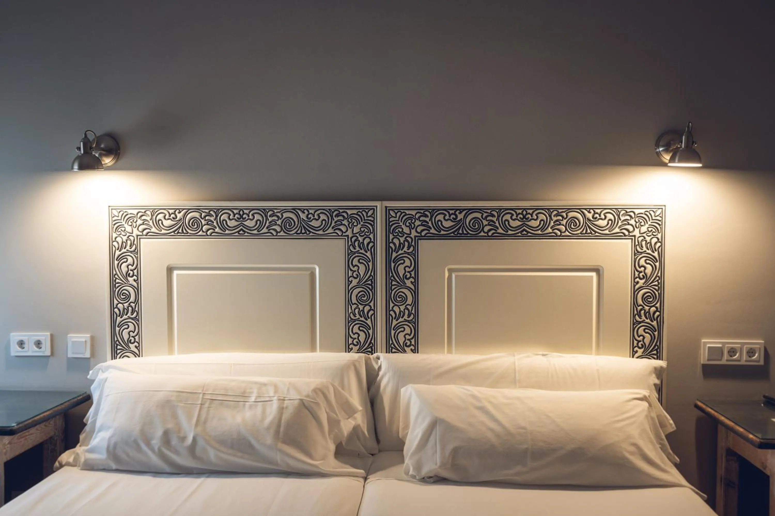 Bed in Hostal Los Castañuelos