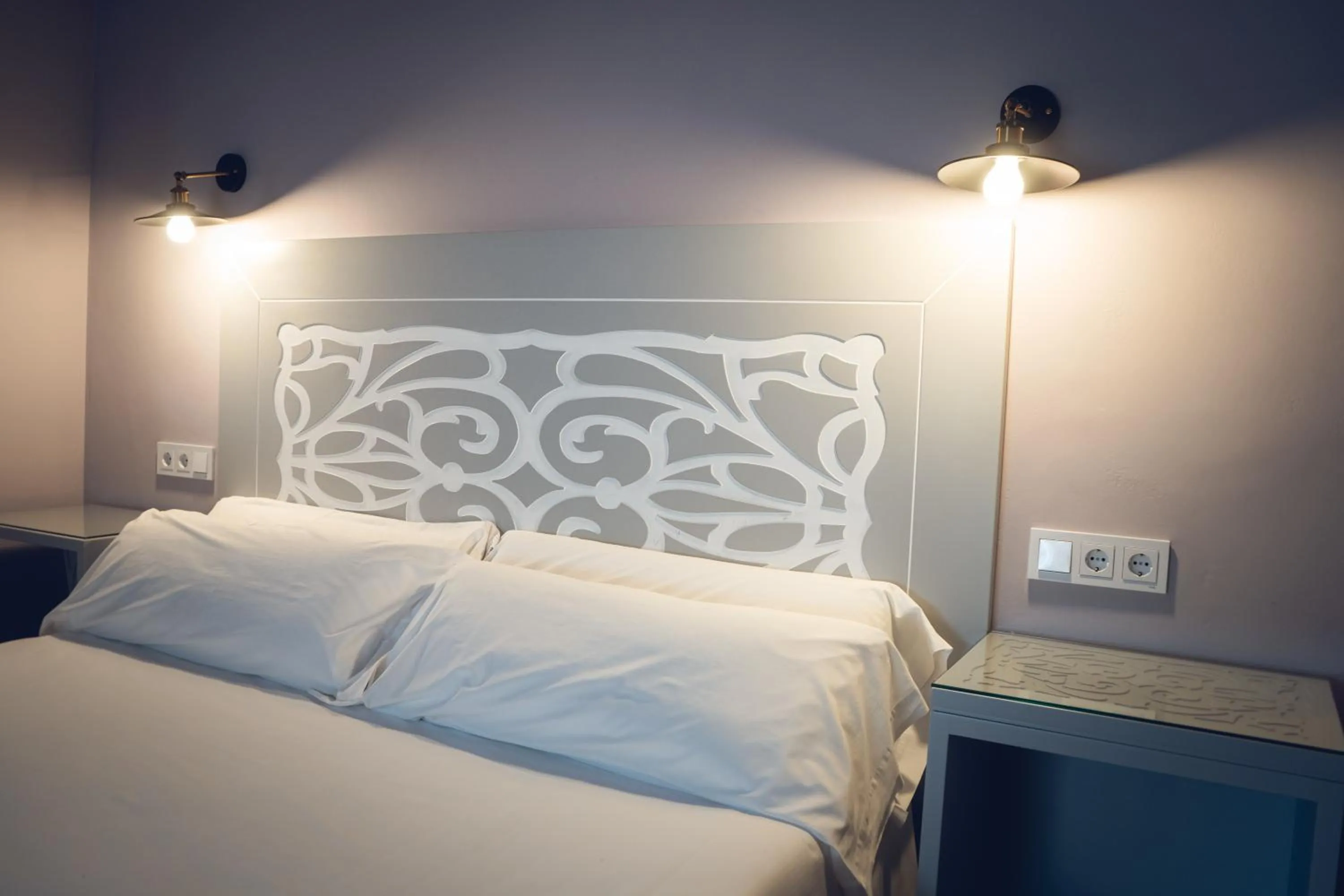 Bed in Hostal Los Castañuelos