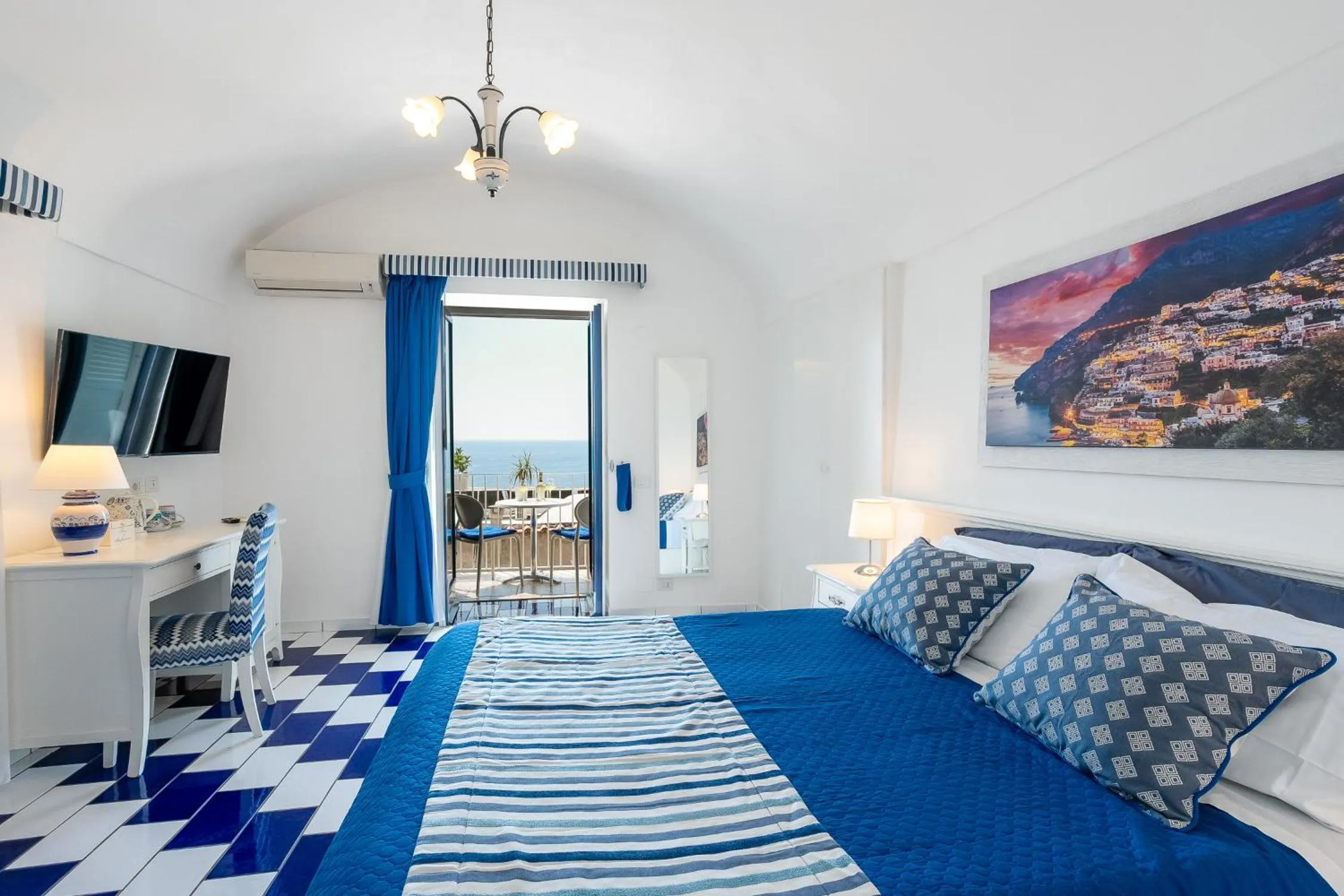 View (from property/room), Bed in Casa Nilde