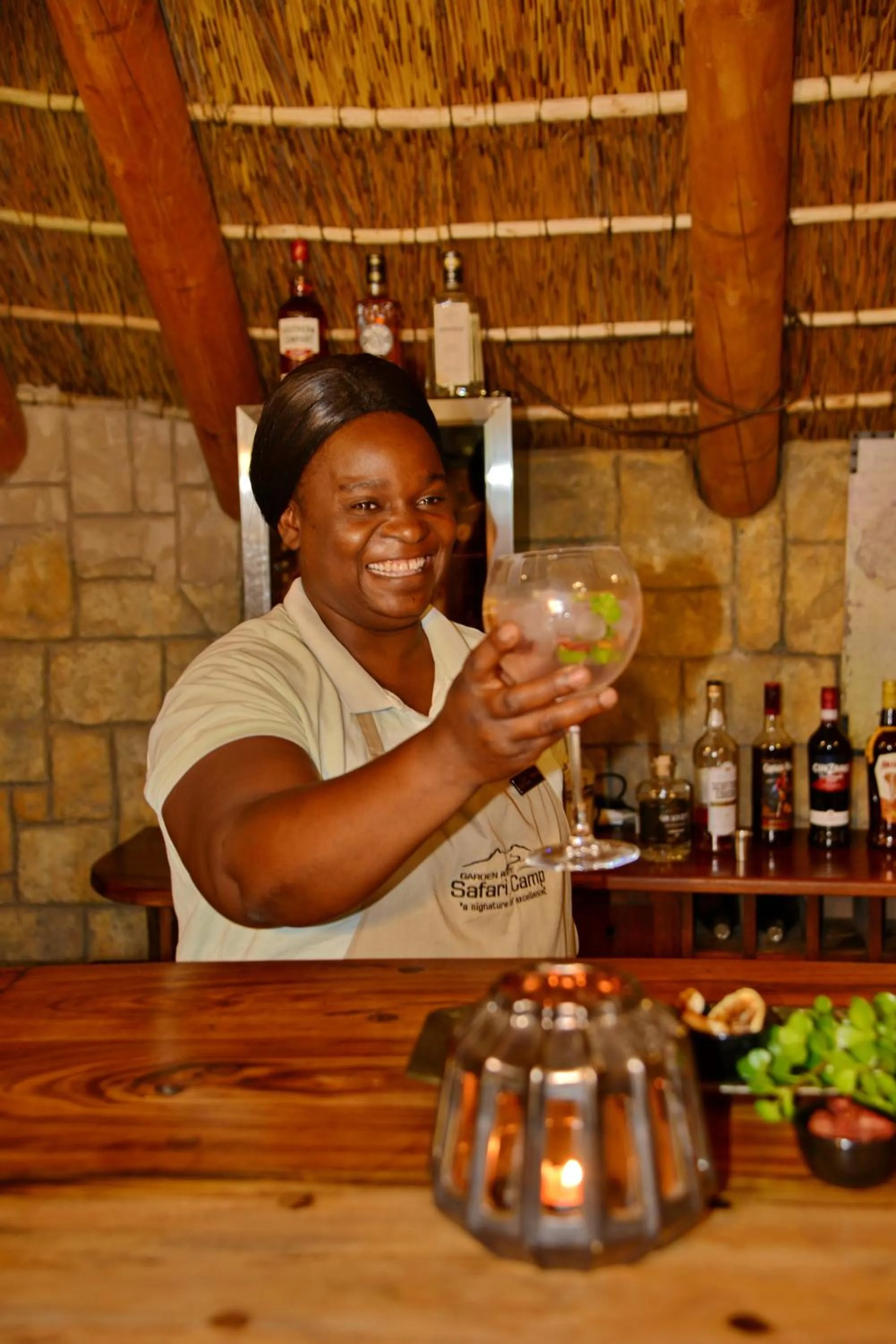 Lounge or bar in Garden Route Safari Camp