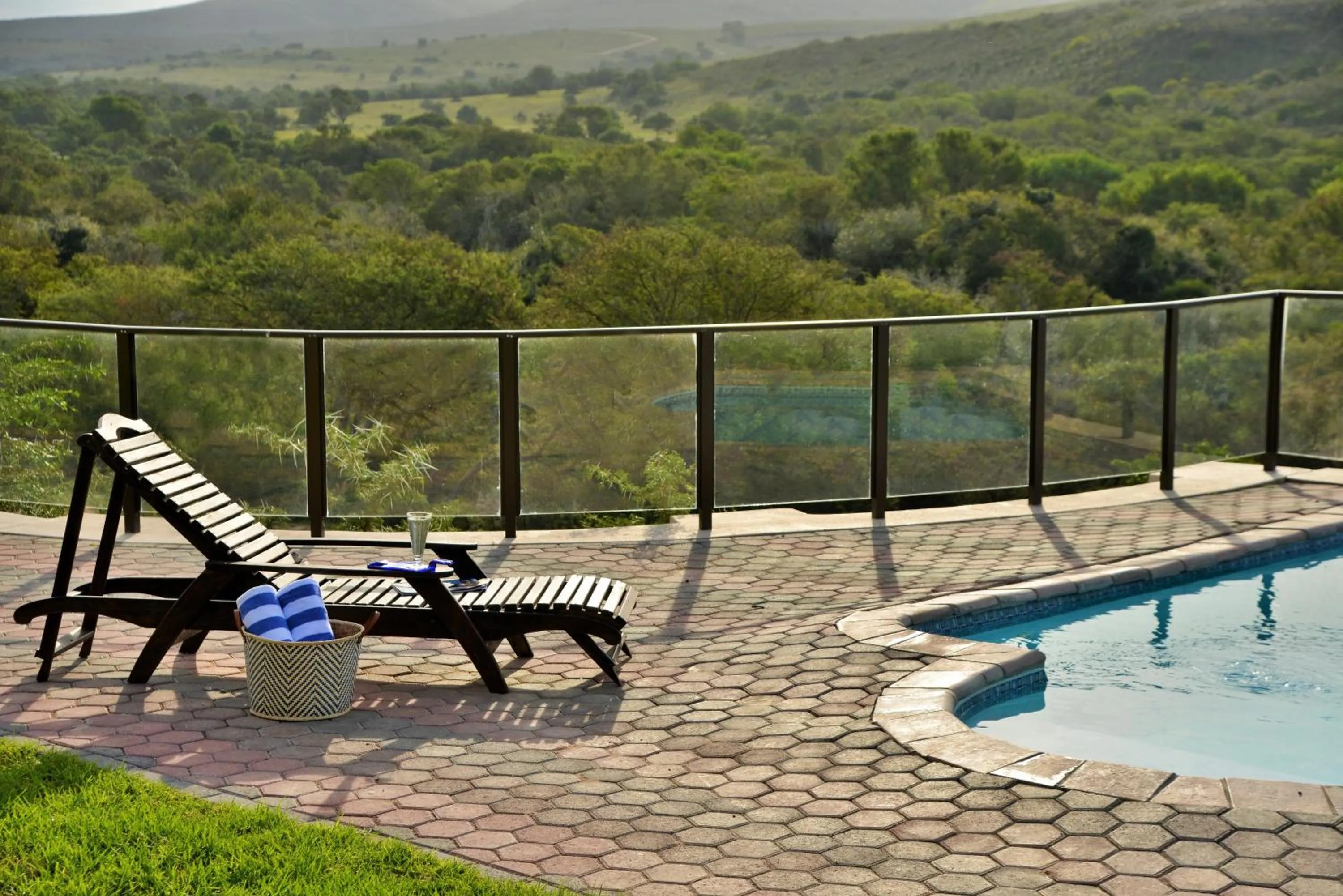 Swimming pool in Garden Route Safari Camp