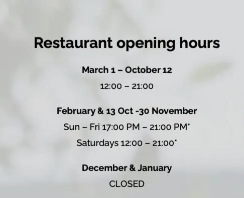 Restaurant/places to eat in Hraunsnef Country Hotel