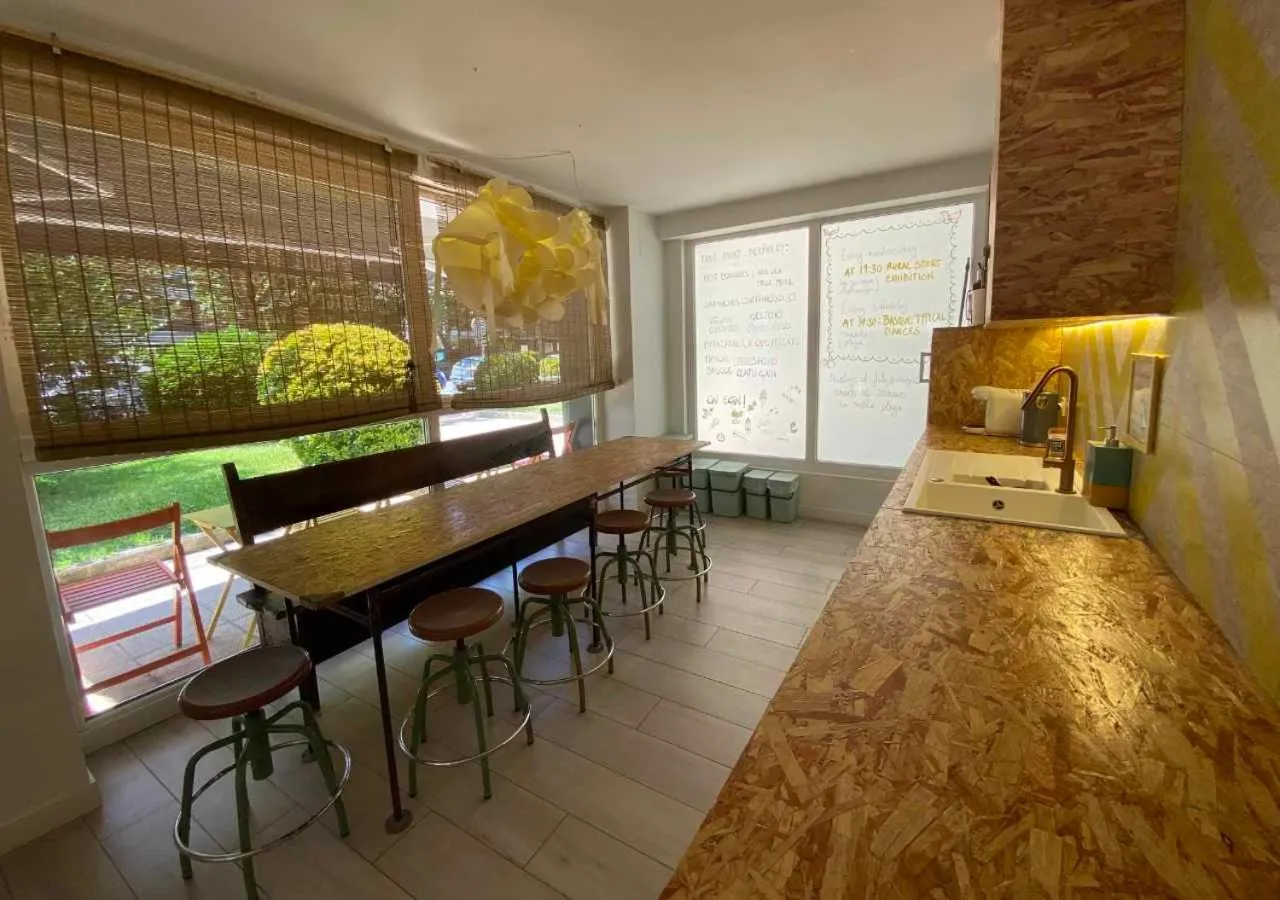 Dining area in Blai Blai Hostel