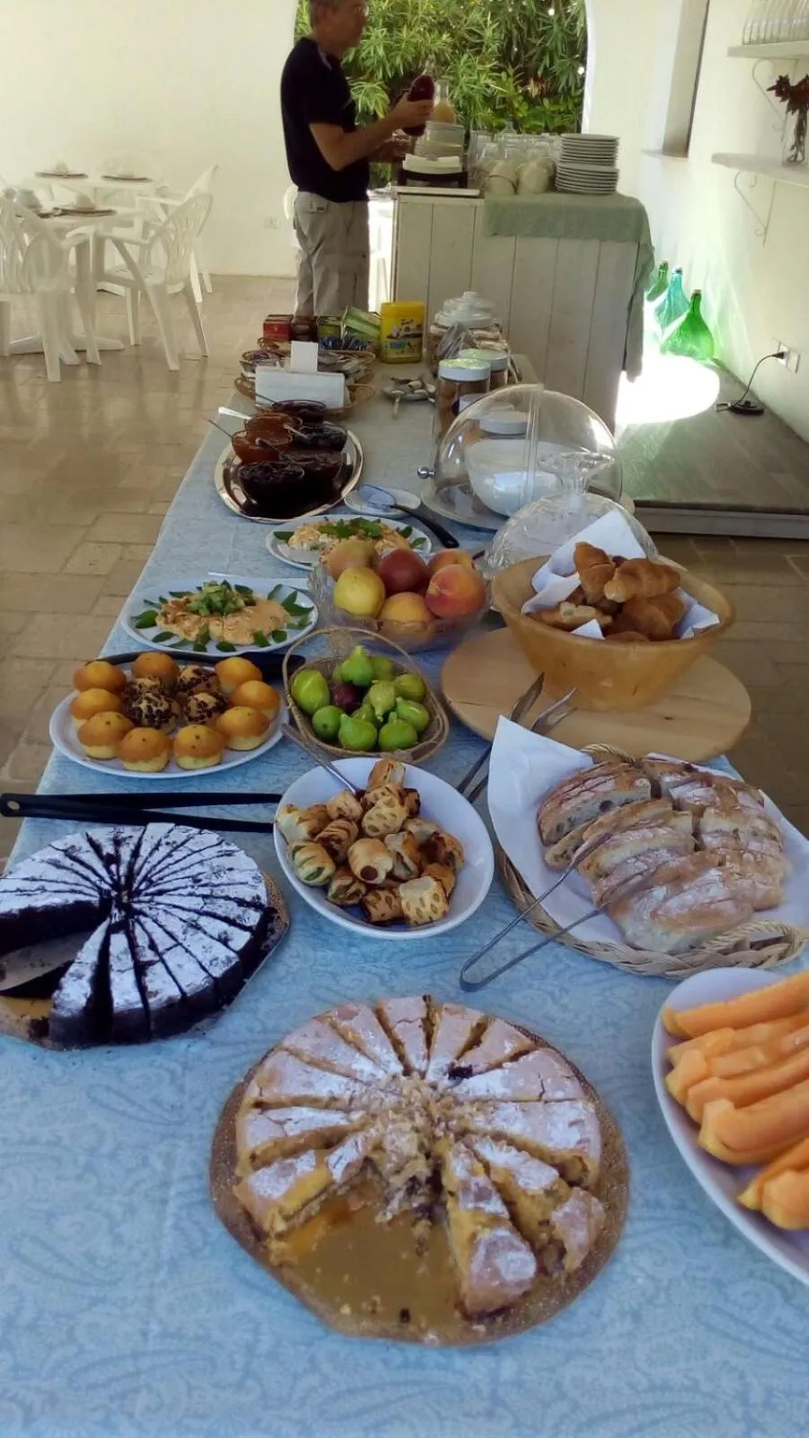 Breakfast in Tenuta Molino di Mare- Ecoresort
