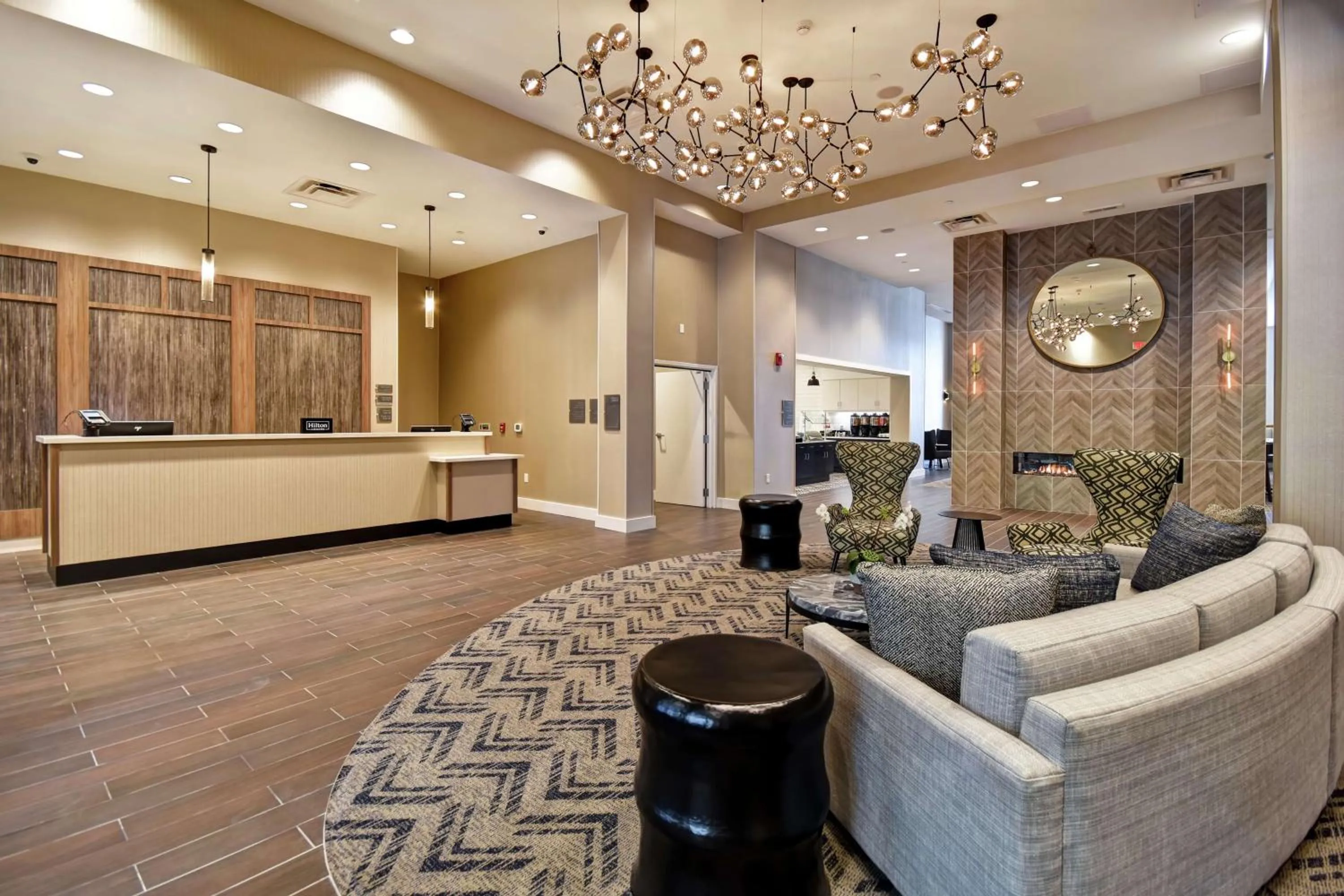 Lobby or reception in Homewood Suites By Hilton Greenville Downtown