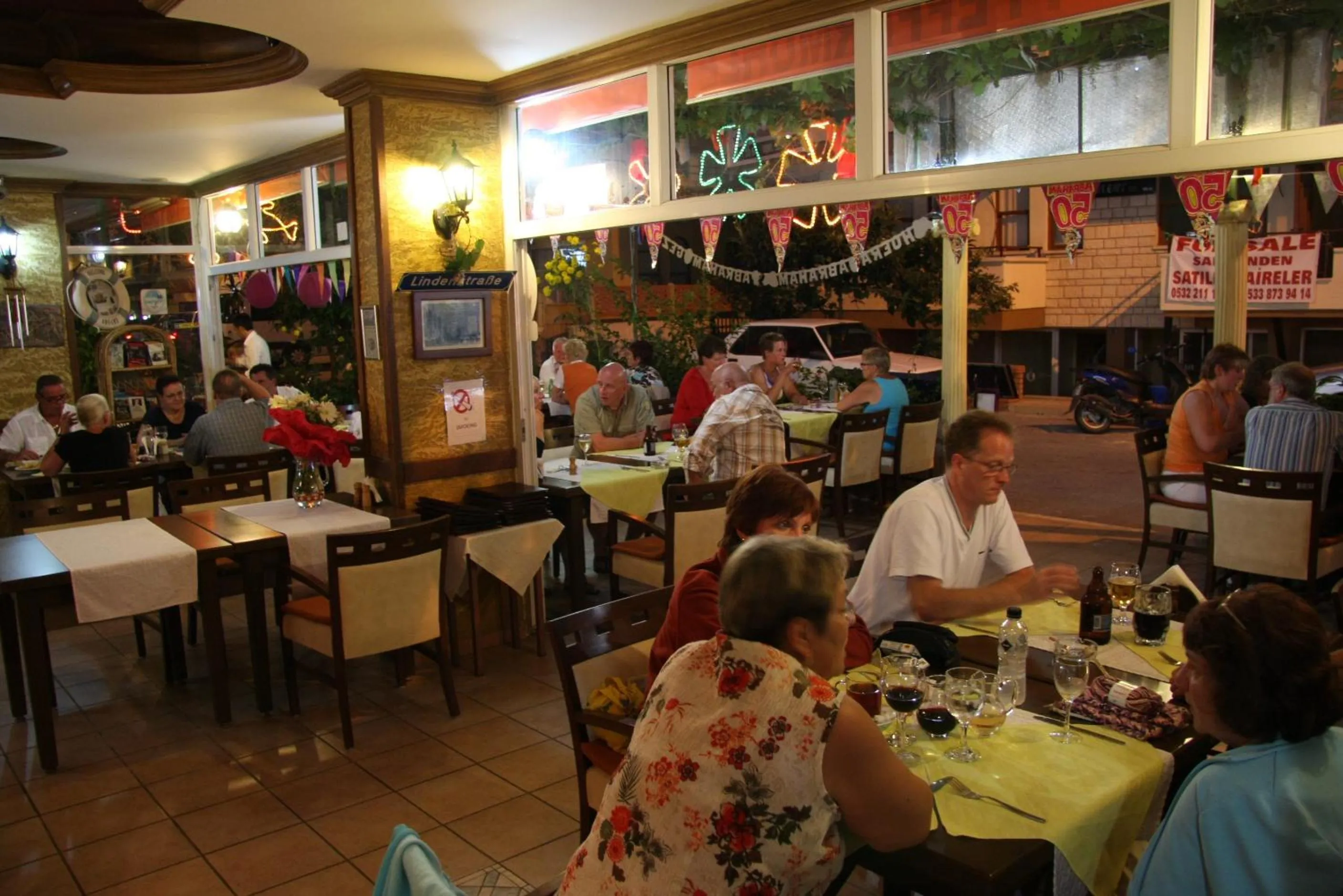 Patio in Bayram Apart Hotel