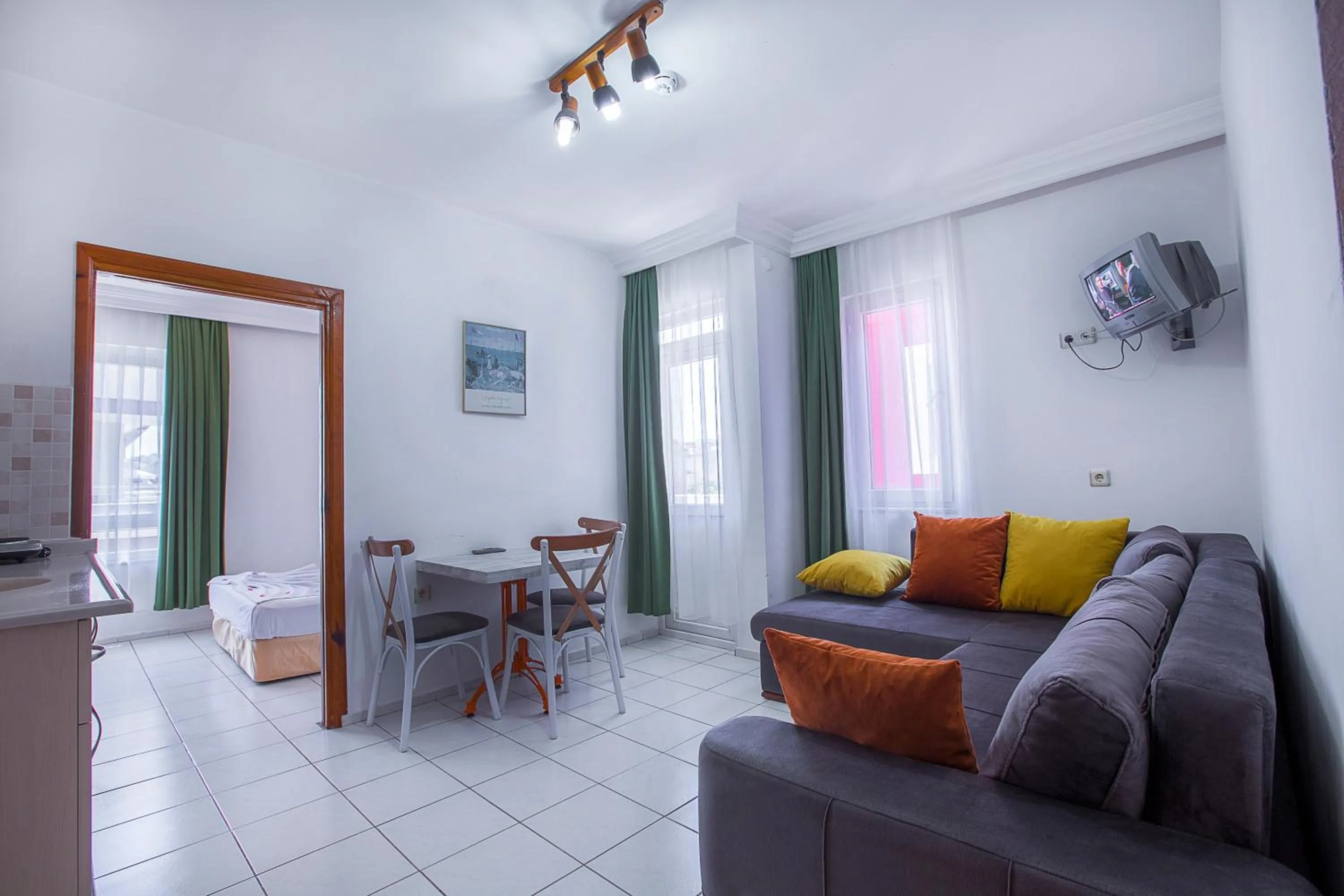 Living room in Bayram Apart Hotel