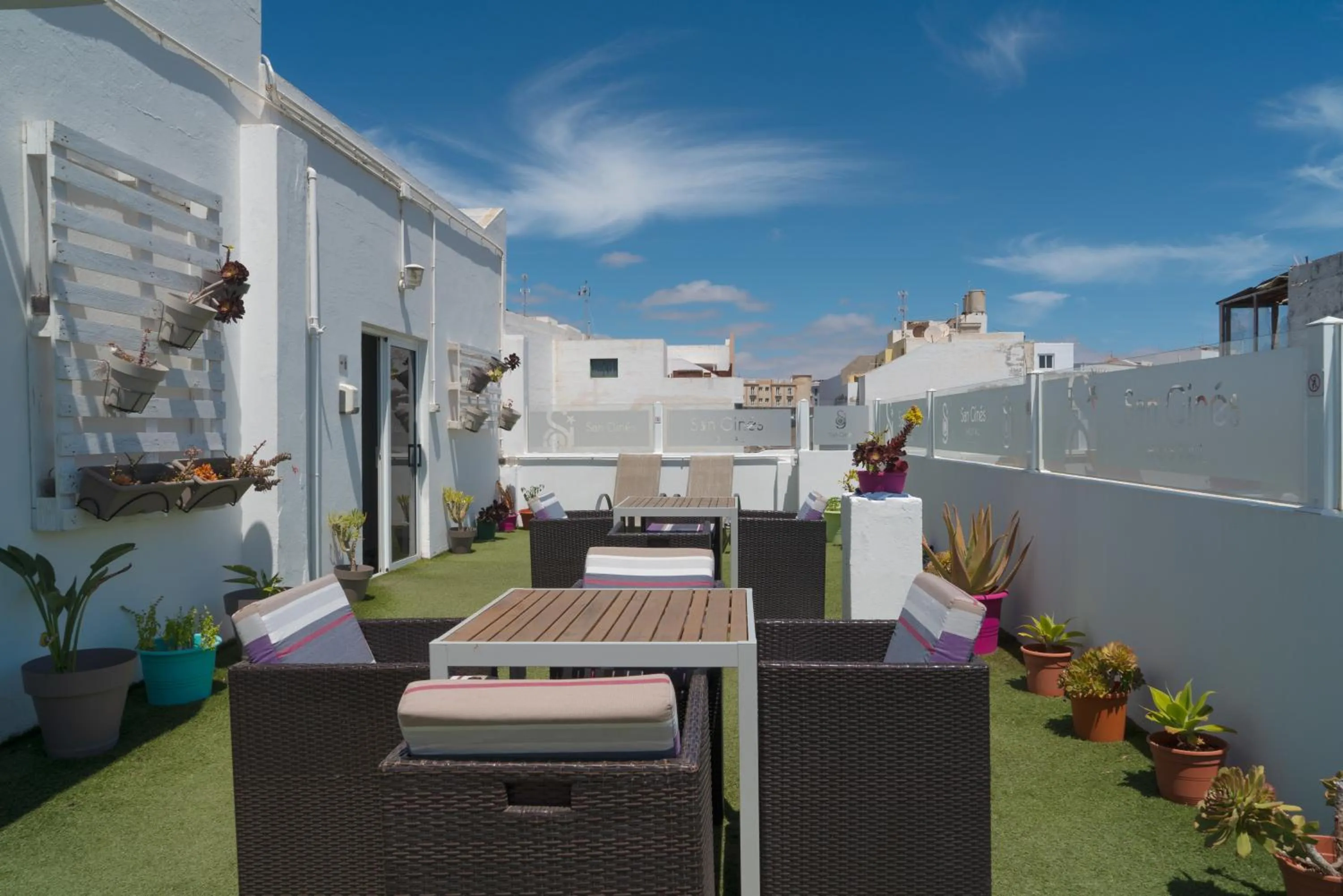 Solarium in Hostal San Ginés