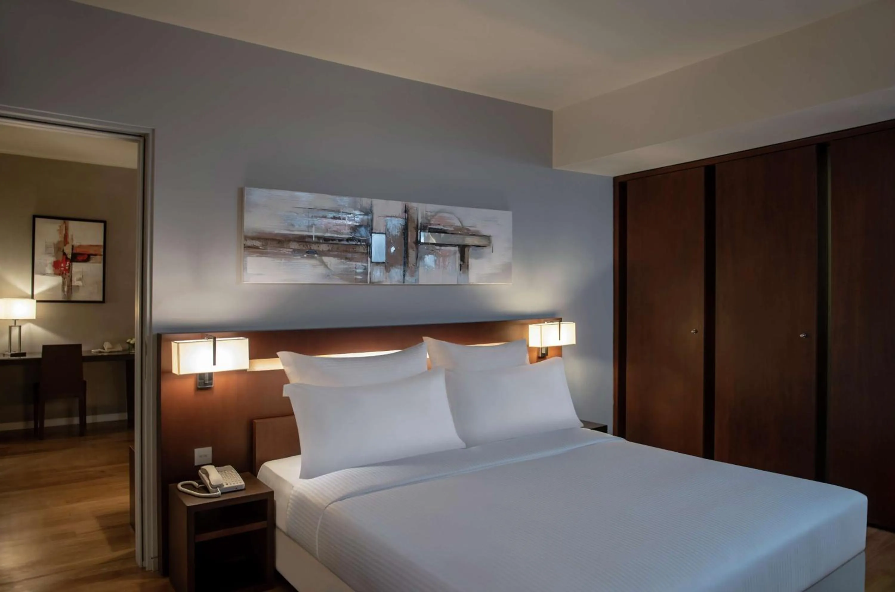 Bed in Hilton Beirut Downtown