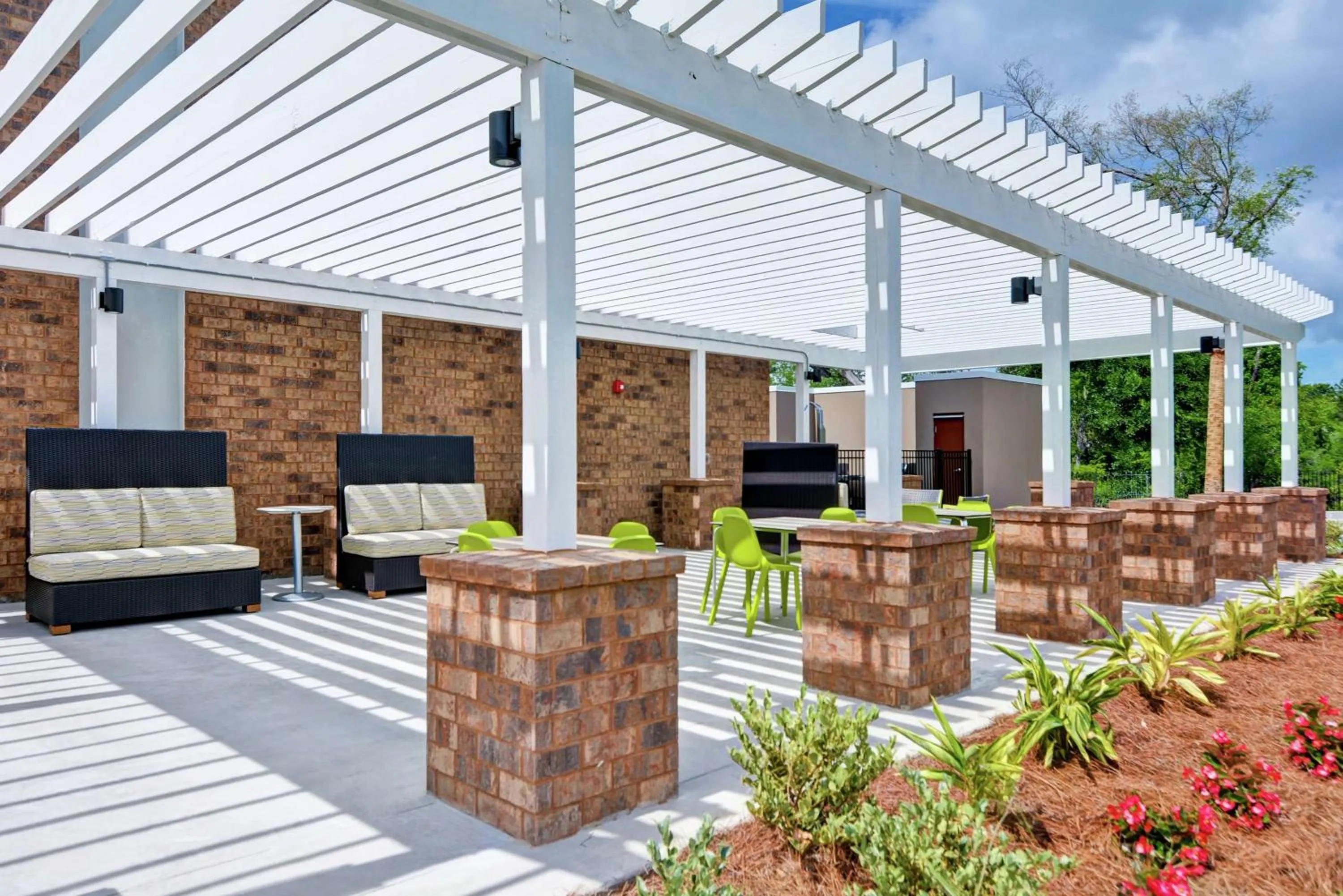 Patio in Home2 Suites By Hilton Beaufort