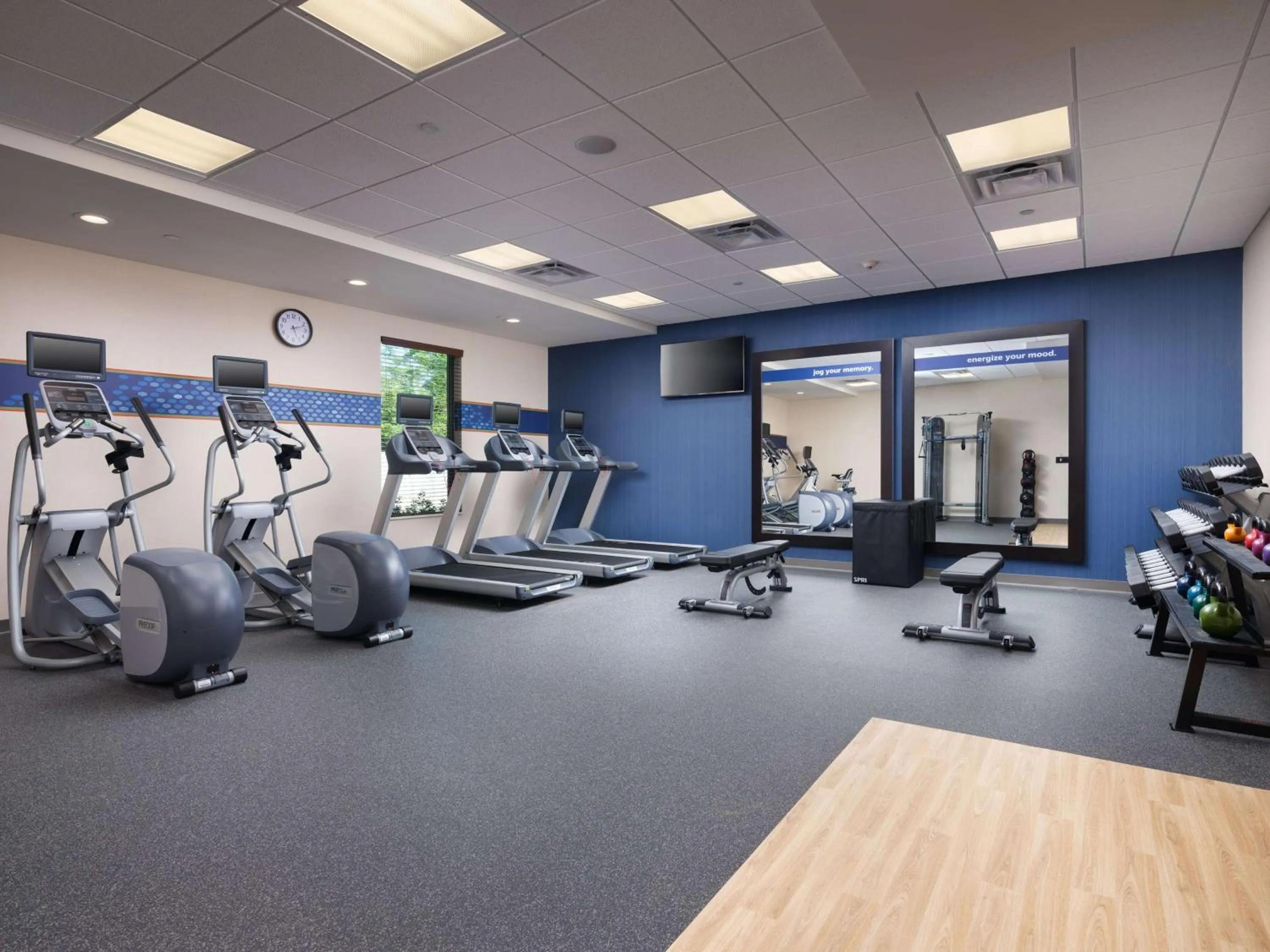 Fitness centre/facilities in Hampton Inn Chattanooga East Ridge