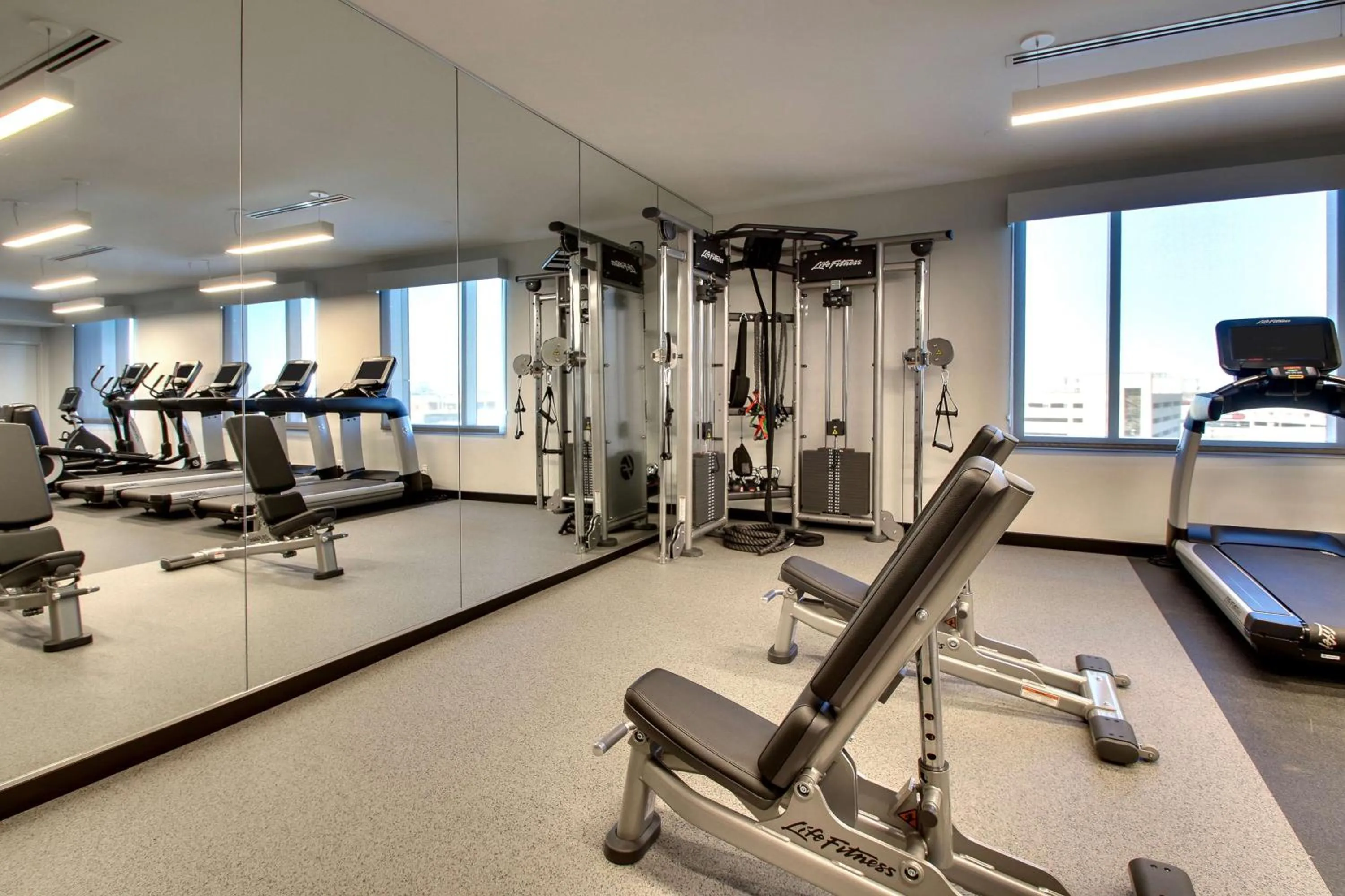 Fitness centre/facilities in The Rose Chicago, Tapestry Collection By Hilton