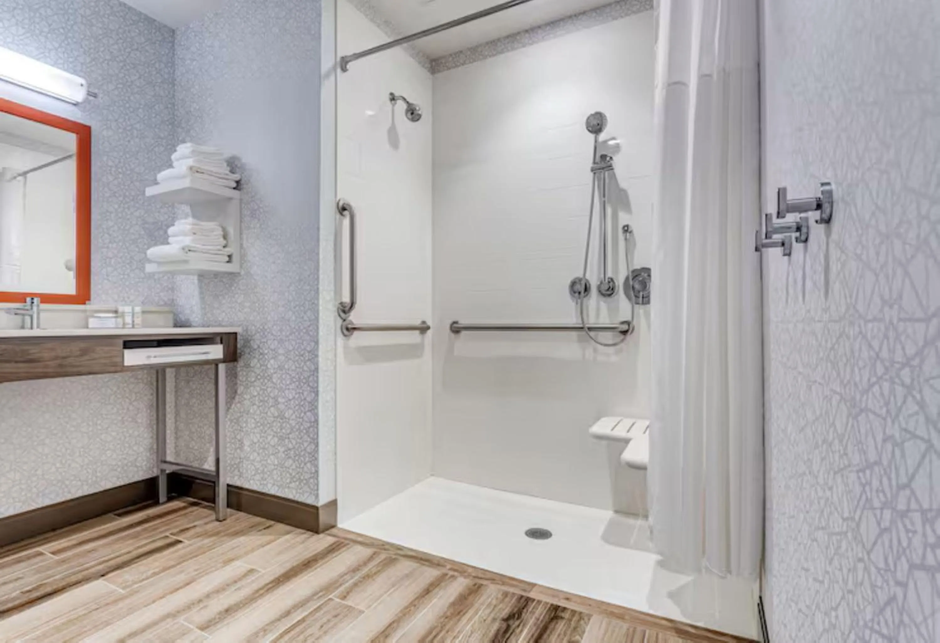 Bathroom in Hampton Inn & Suites Kittery-Portsmouth